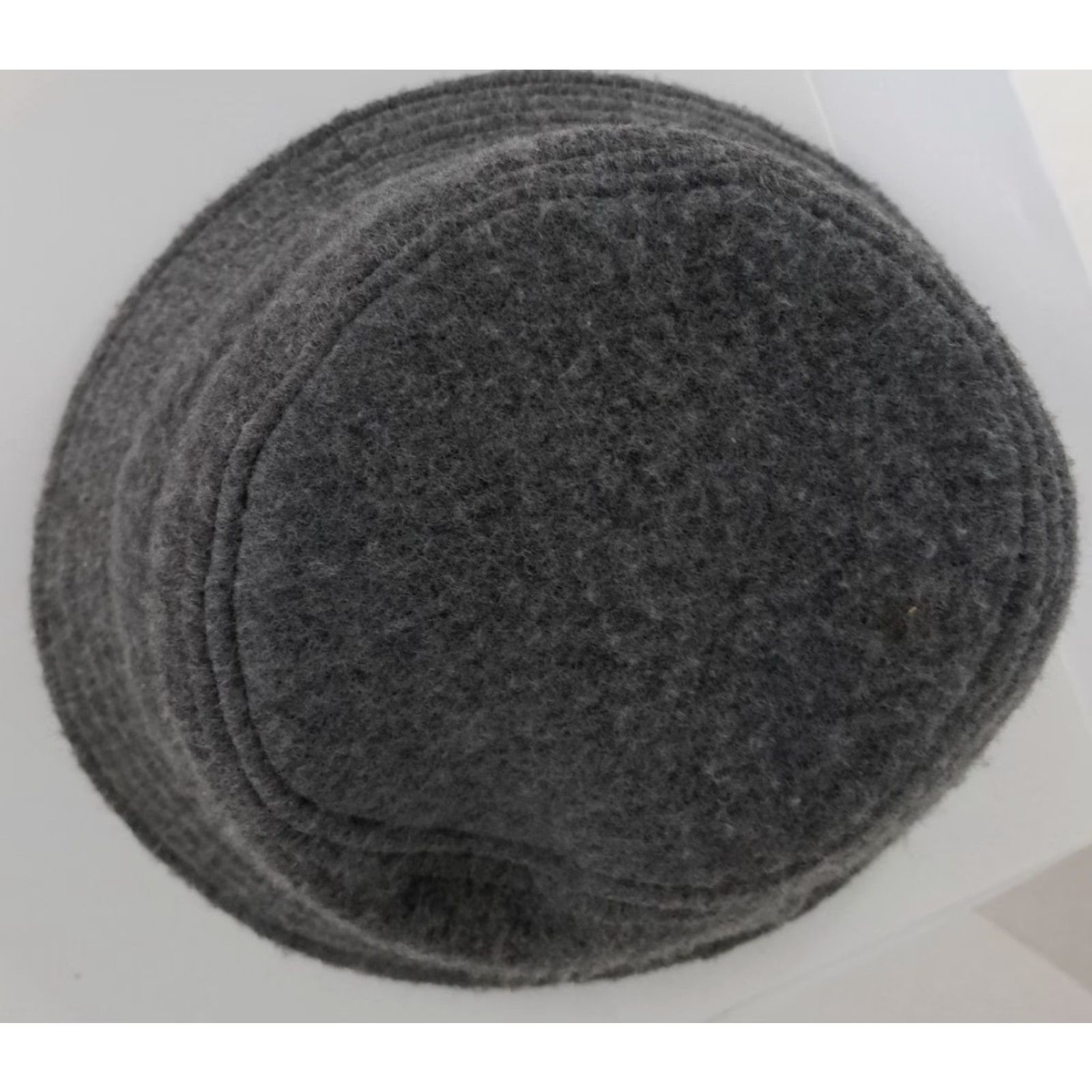 Vintage VINTAGE Columbia Wool Grey Sunday Fedora Hat USA Small/Adjustable 7 1/4 Men Fedora Church Holiday Cap Size ONE SIZE - 3 Thumbnail