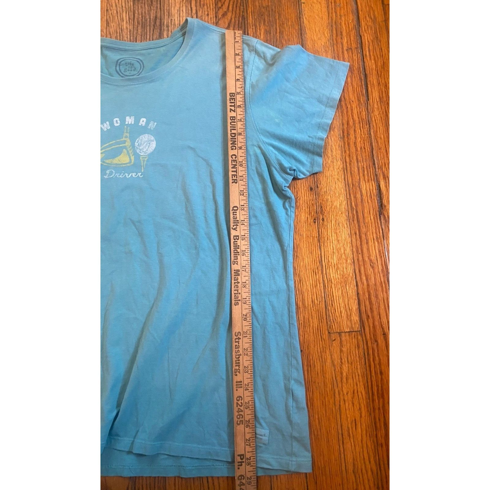 Life is Good Life is Good Woman Driver golf t-shirt Women’s XXL Blue Size XXL / US 16-18 / IT 52-54 - 6 Thumbnail