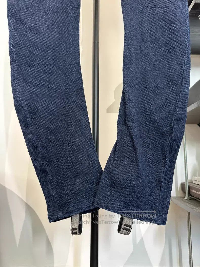 Boris Bidjan Saberi Boris Bidjan Saberi Size XL P1 cotton linen knife-cut denim Size US 38 / EU 54 - 7 Thumbnail