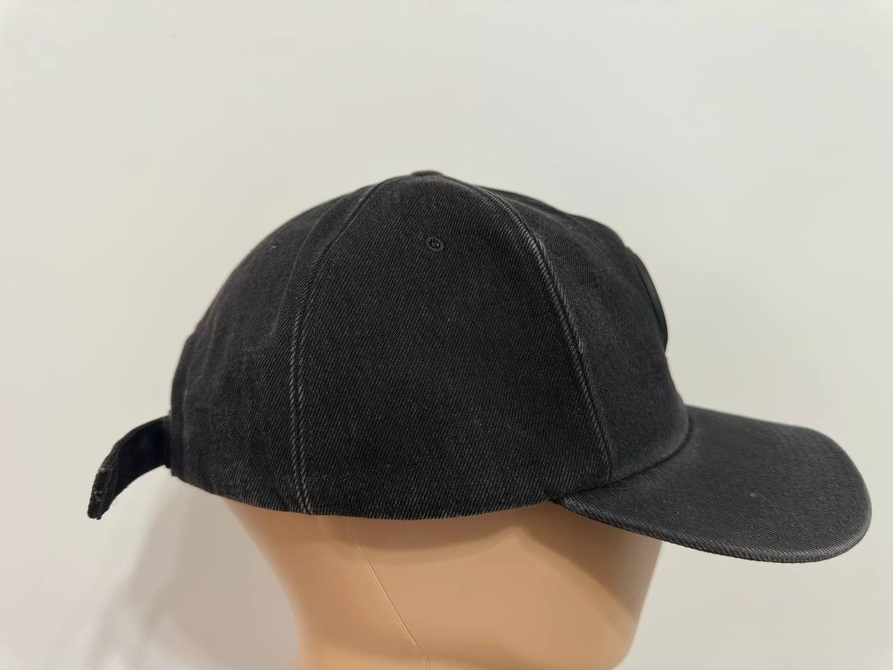 Off-White Off-White Logo Appliqued Denim Baseball Hat Cap Size ONE SIZE - 6 Thumbnail