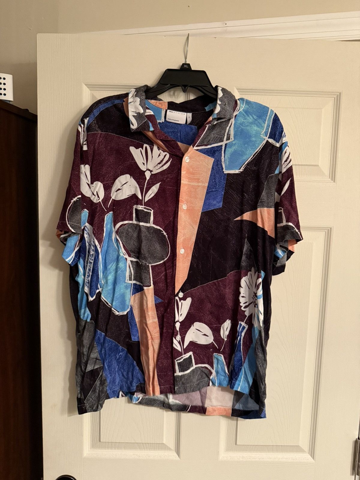 Asos × Vintage Flower Dress Shirt Size US L / EU 52-54 / 3 - 1 Thumbnail