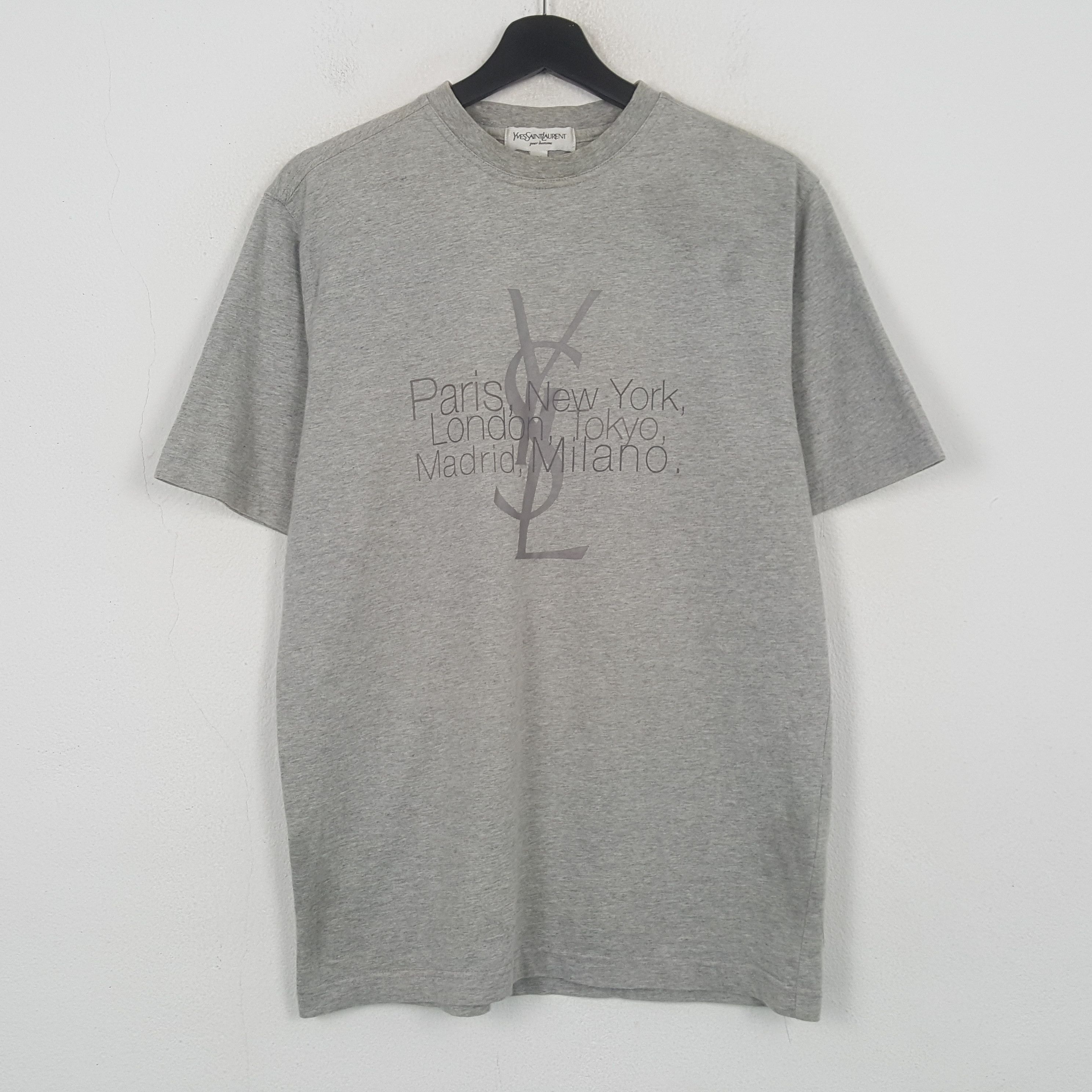 Yves Saint Laurent Yves Saint Laurent Fashion Brand Tshirt C294N72 Size US L / EU 52-54 / 3 - 1 Thumbnail