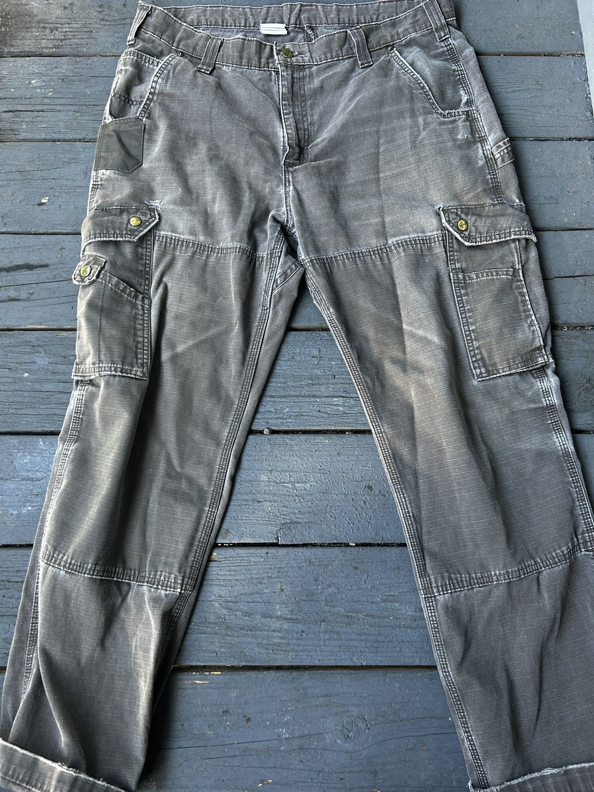 Carhartt × Vintage Carharrt Double Knee Carpenter Pants Size US 32 / EU 48 - 1 Thumbnail