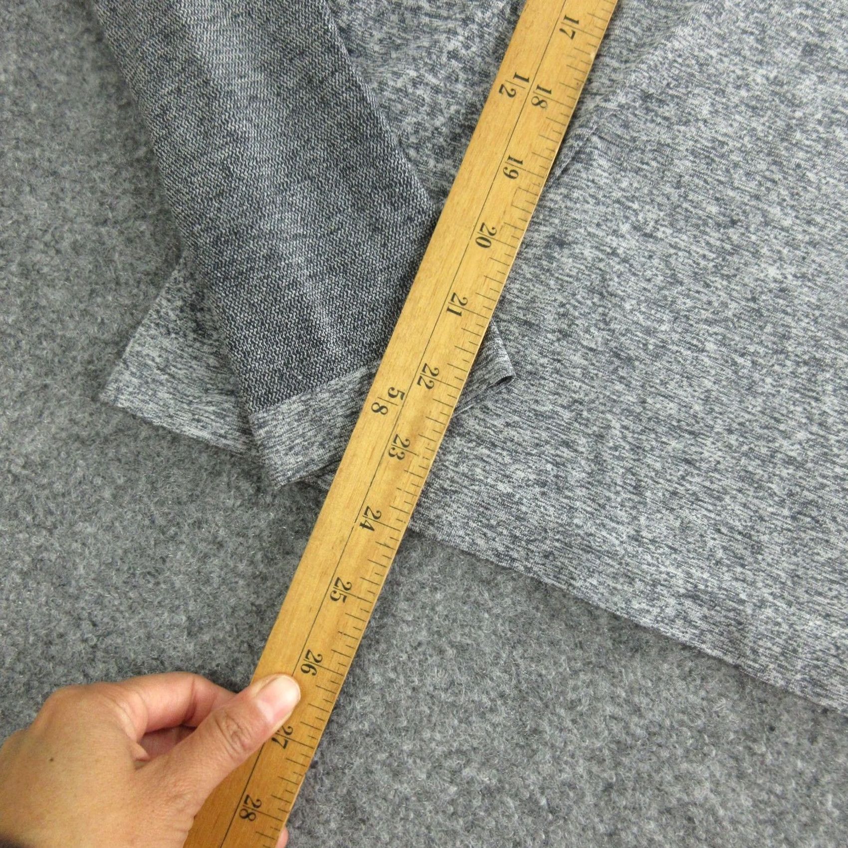 Nike Nike Running Shirt Womens Small Gray 1/4 Zip Long Sleeve Athletic Top Workout Size S / US 4 / IT 40 - 3 Thumbnail