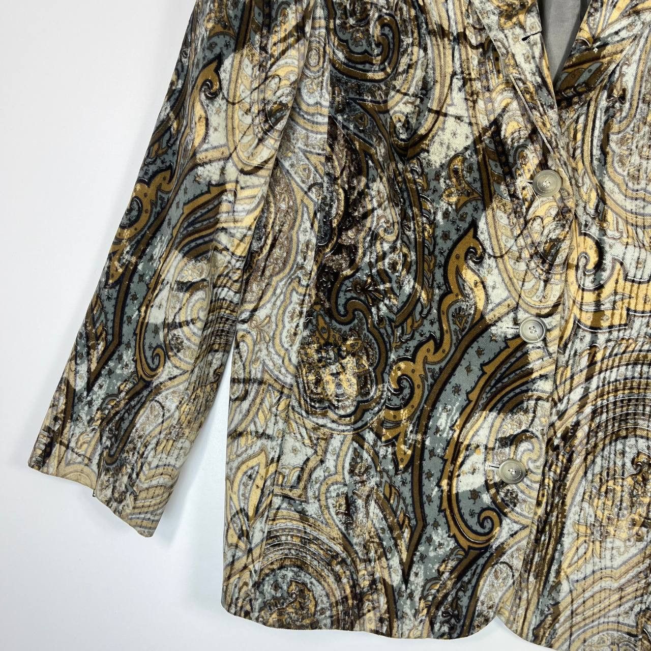 Other Laura Lebek Women’s Vintage Blazer Jacket Abstract Size 42 Size L / US 10 / IT 46 - 4 Thumbnail