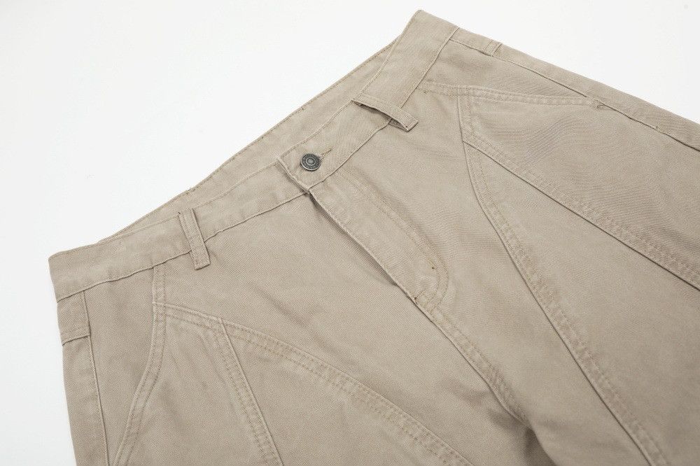 Japanese Brand × Jean Trendy street men's straight casual wide-leg cargo jeans Size US 32 / EU 48 - 3 Thumbnail
