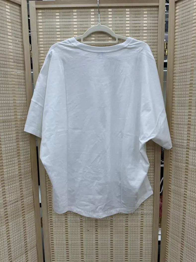 Loewe Loewe Embroidered Logo Short Sleeve T-Shirt, White, Oversi Size XS / US 0-2 / IT 36-38 - 2 Thumbnail