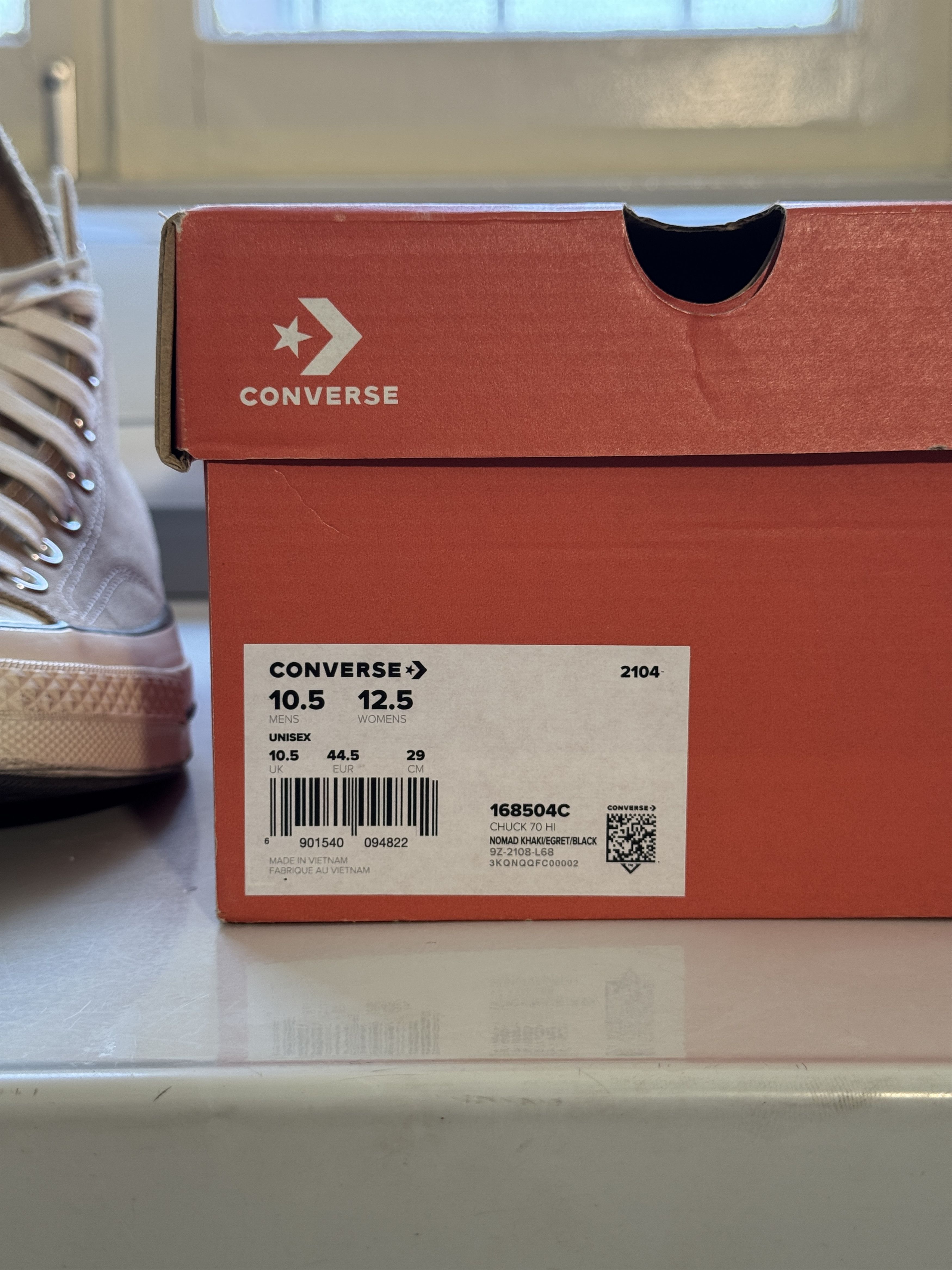 Converse Converse Chuck Taylor All Star 70 Hi Nomad Khaki Size US 10.5 / EU 43-44 - 8 Thumbnail