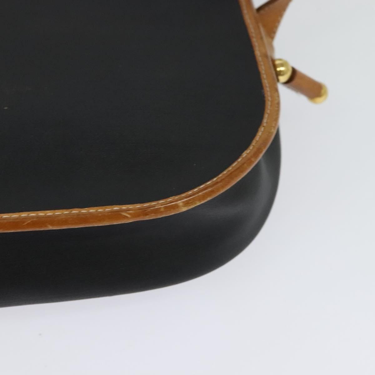 Dior DIOR Shoulder Bag Leather Black Gold Size ONE SIZE - 16 Thumbnail