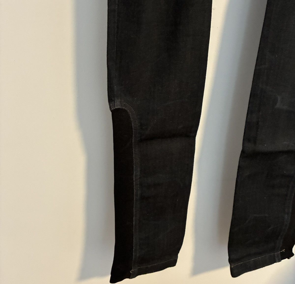 Rick Owens Rick Owens Black Stirrup-Style jeans style leggings Size US 30 / EU 46 - 4 Thumbnail