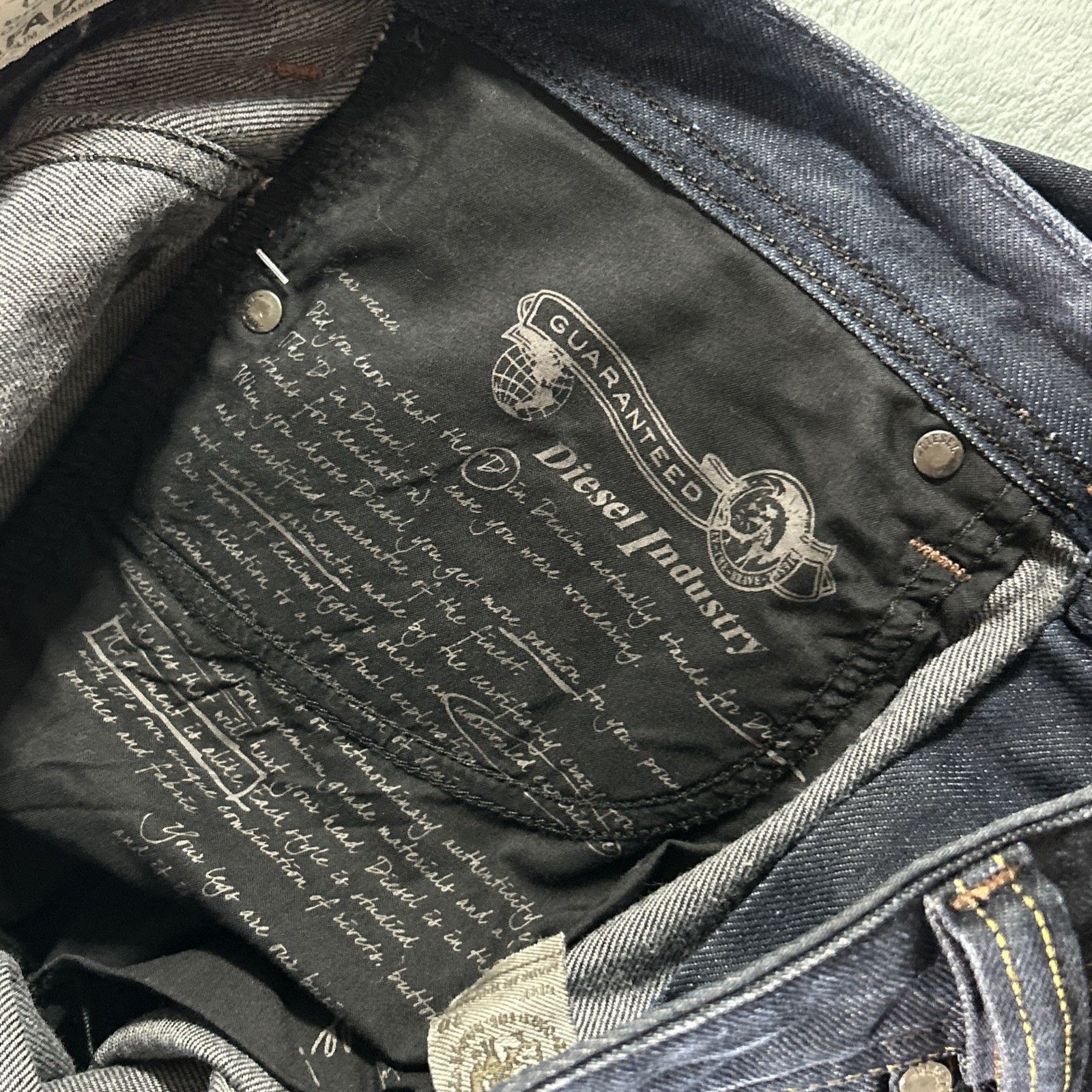Diesel Diesel Safado 3D Loose Baggy Jeans 30x30 Button Fly Relax Size US 30 / EU 46 - 11 Thumbnail