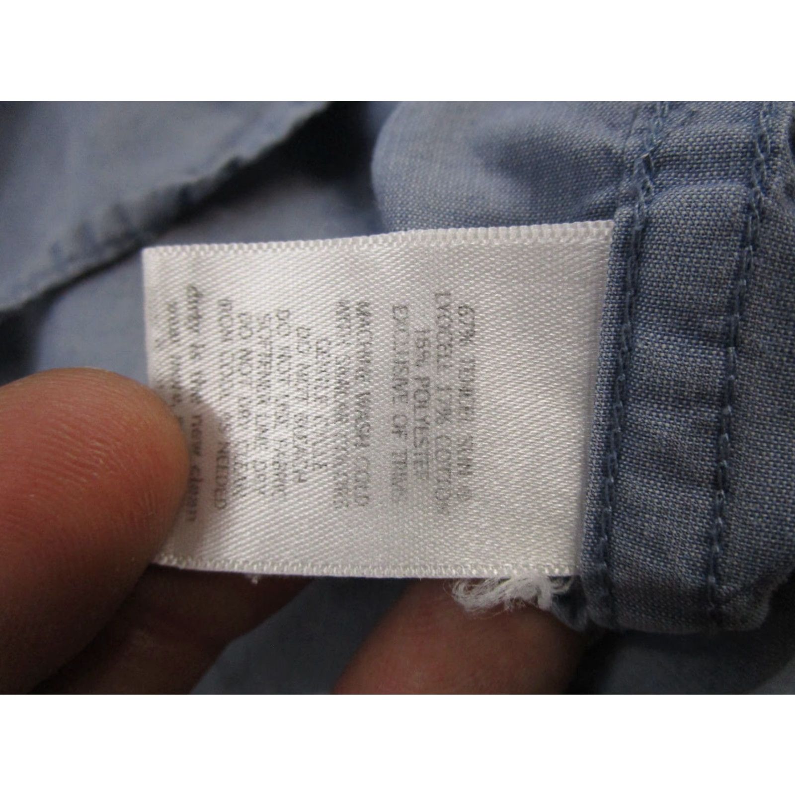 Toad&Co Toad&Co Shirt Mens Button Up Short Sleeve Tencel Blend Size M Blue Read Size US M / EU 48-50 / 2 - 3 Thumbnail