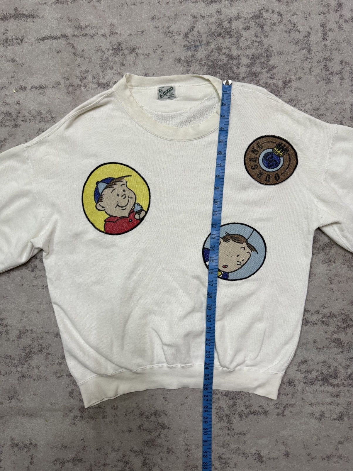 Cartoon Network Vintage 90s DS D-Studio Cartoon Patch Crewneck Sweatshirt Size US L / EU 52-54 / 3 - 16 Thumbnail