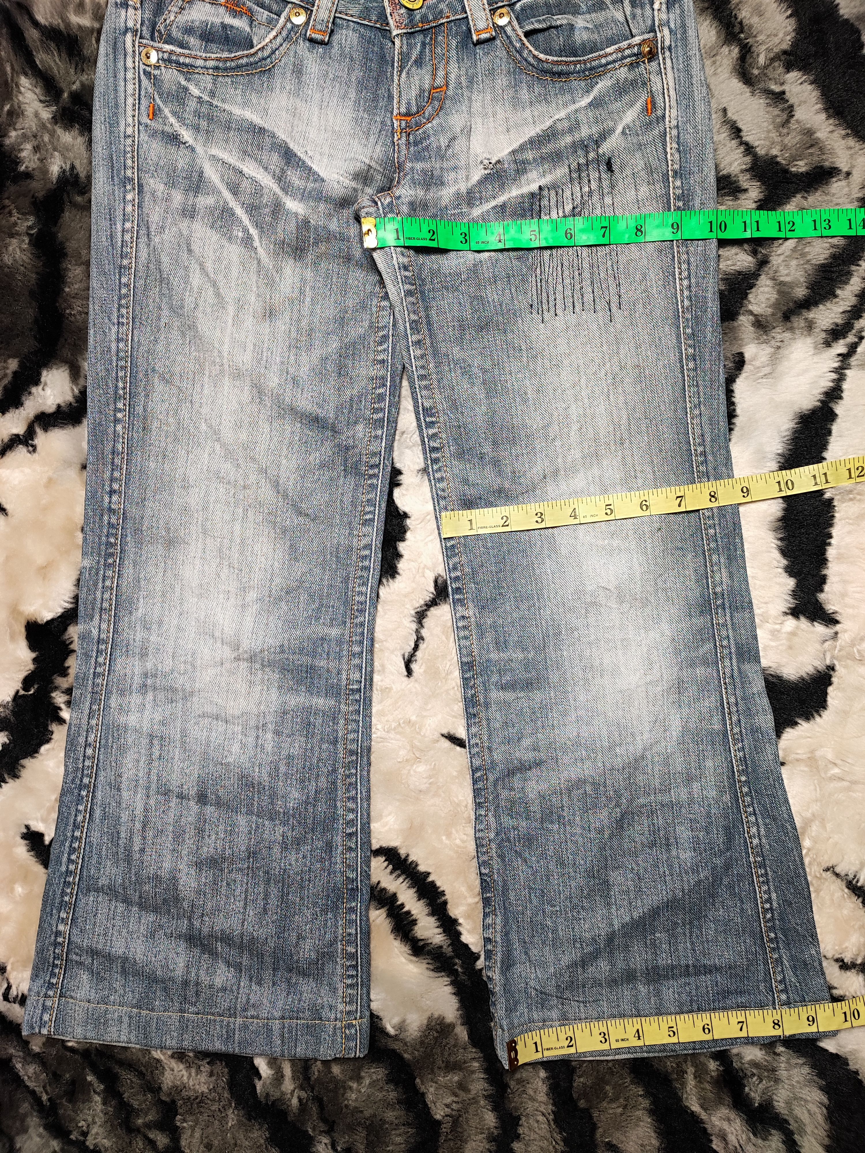 Edwin Thrashed Distressed Jeans ERD Grunge Chrome Size US 30 / EU 46 - 5 Thumbnail