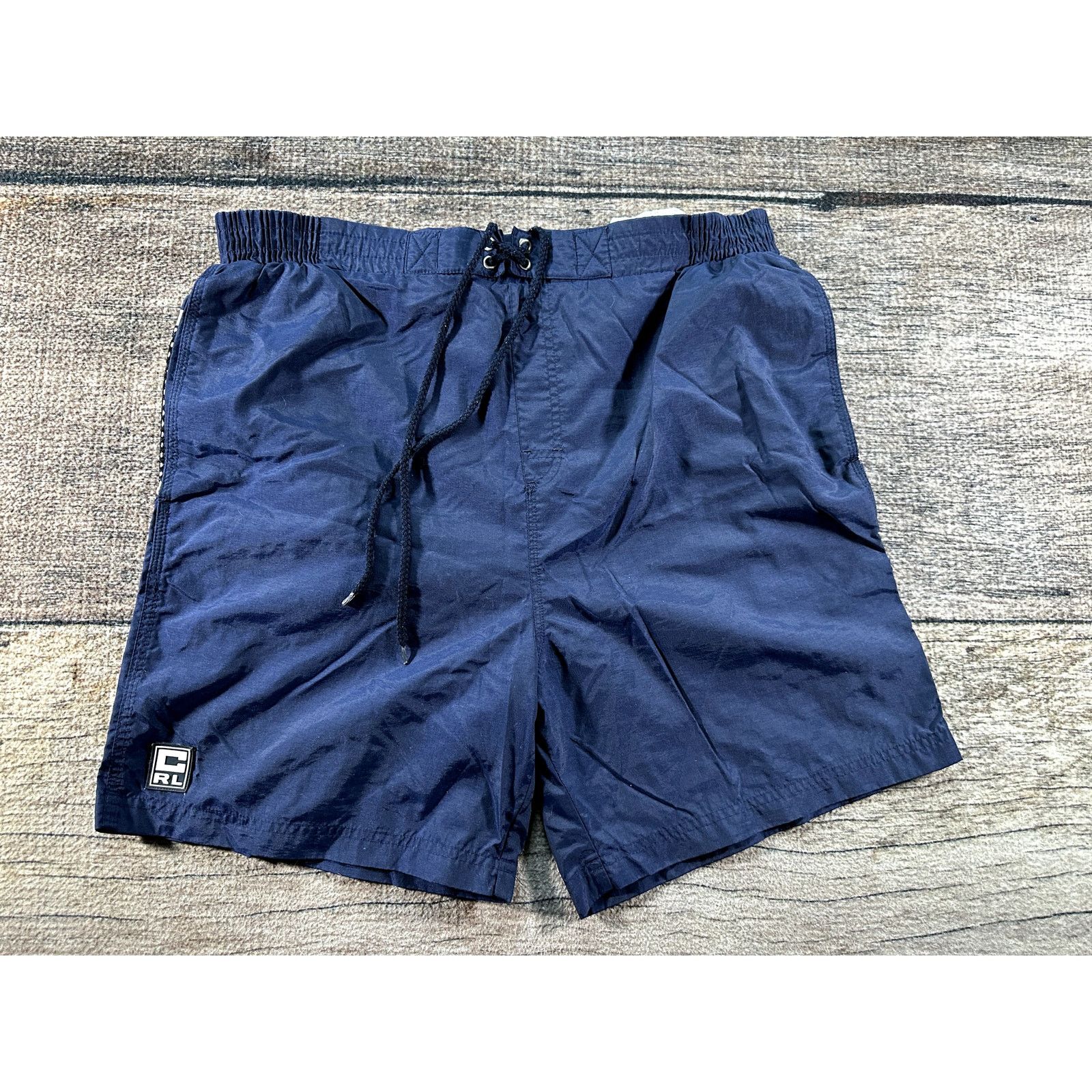 Chaps Vintage Chaps Ralph Lauren Swim Trunks Mens Lg Blue White Size US 34 / EU 50 - 2 Thumbnail