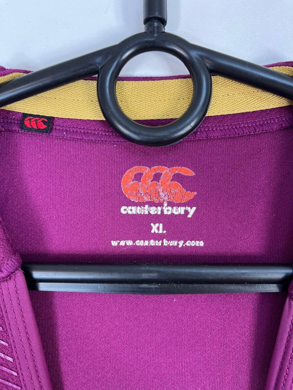Canterbury of New Zealand Canterbury England Rugby Union O2 Away Jersey Purple Size XL Size US XL / EU 56 / 4 - 5 Thumbnail
