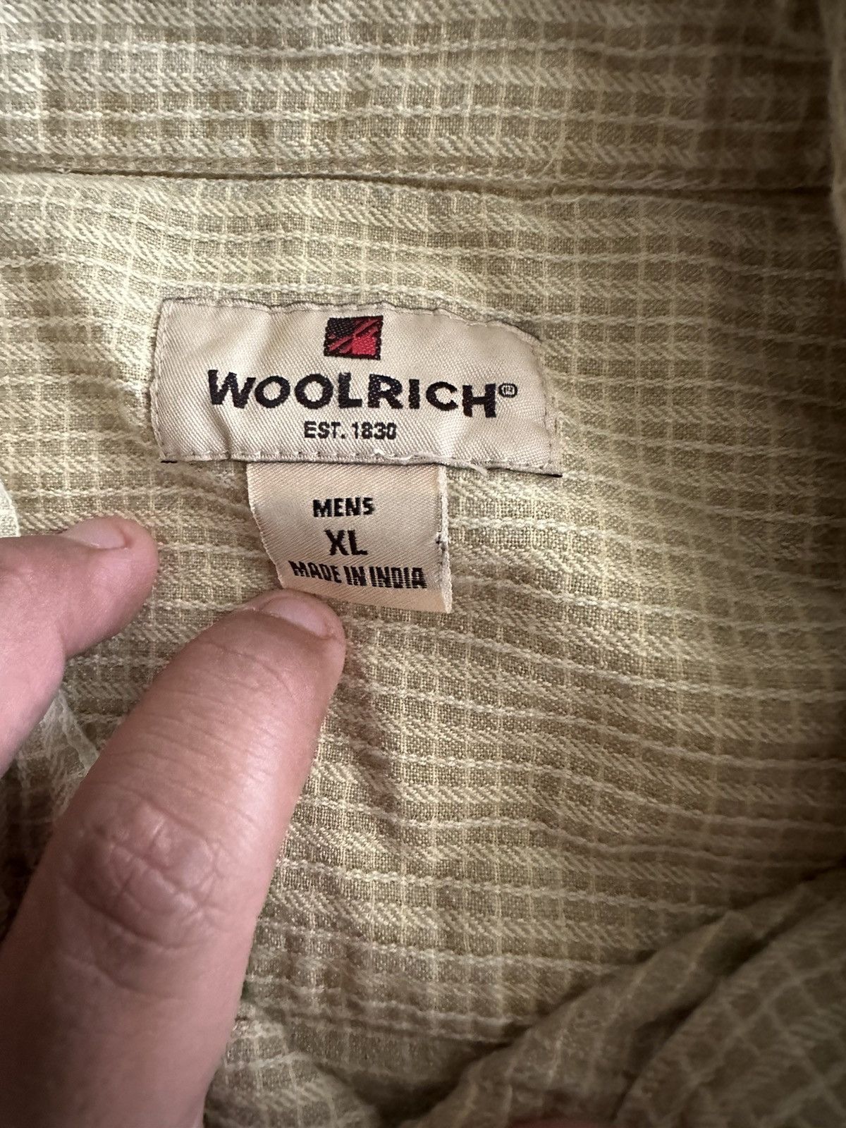 Vintage × Woolrich Woolen Mills Vintage Woolrich Flannel Size US XL / EU 56 / 4 - 2 Thumbnail
