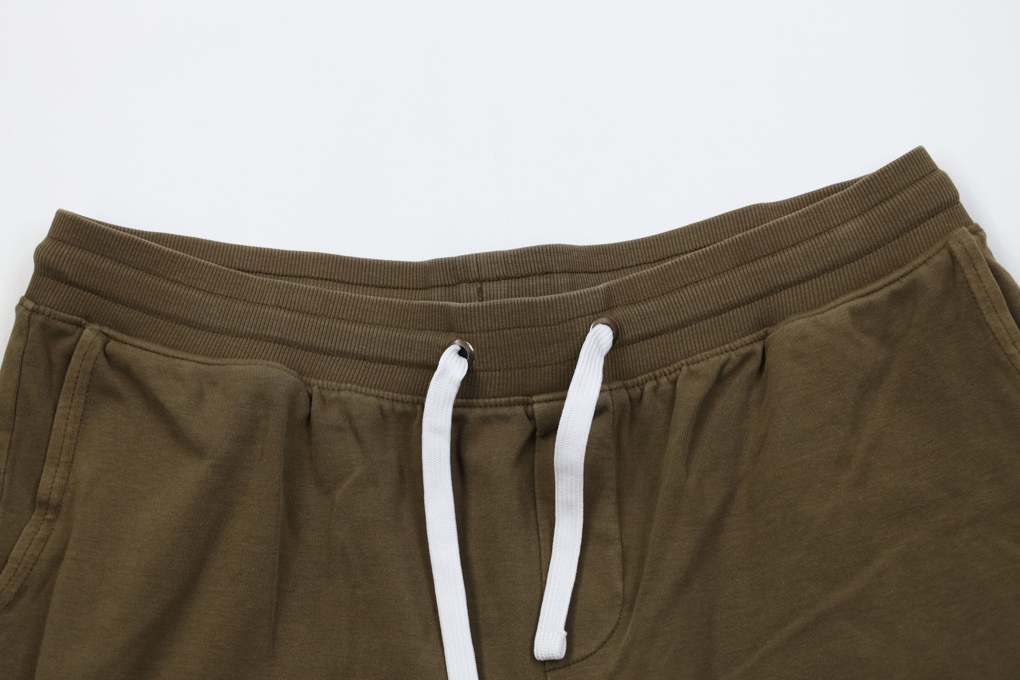 Polo Ralph Lauren Vintage Y2K Ralph Lauren Faded Knit Above Knee Shorts Green Size US 38 / EU 54 - 2 Thumbnail