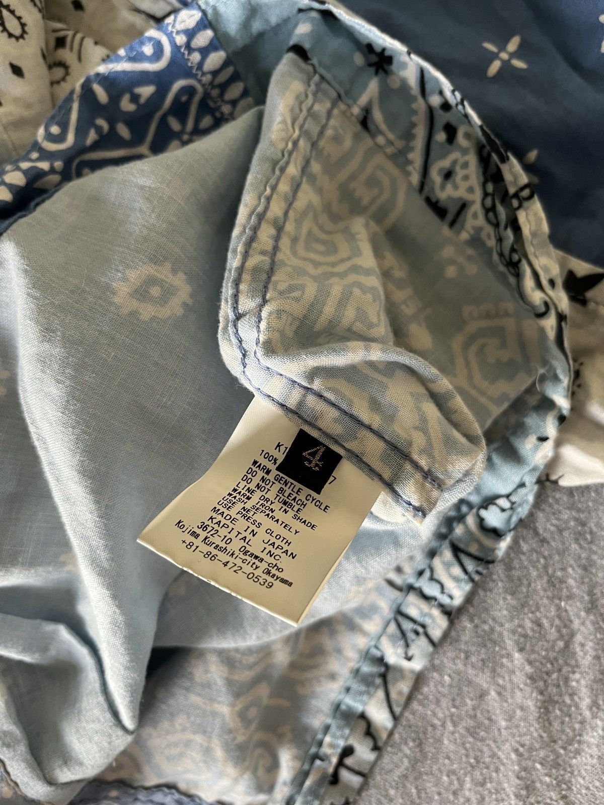 Kapital Kapital Bandana L/S Button up Size US S / EU 44-46 / 1 - 6 Thumbnail