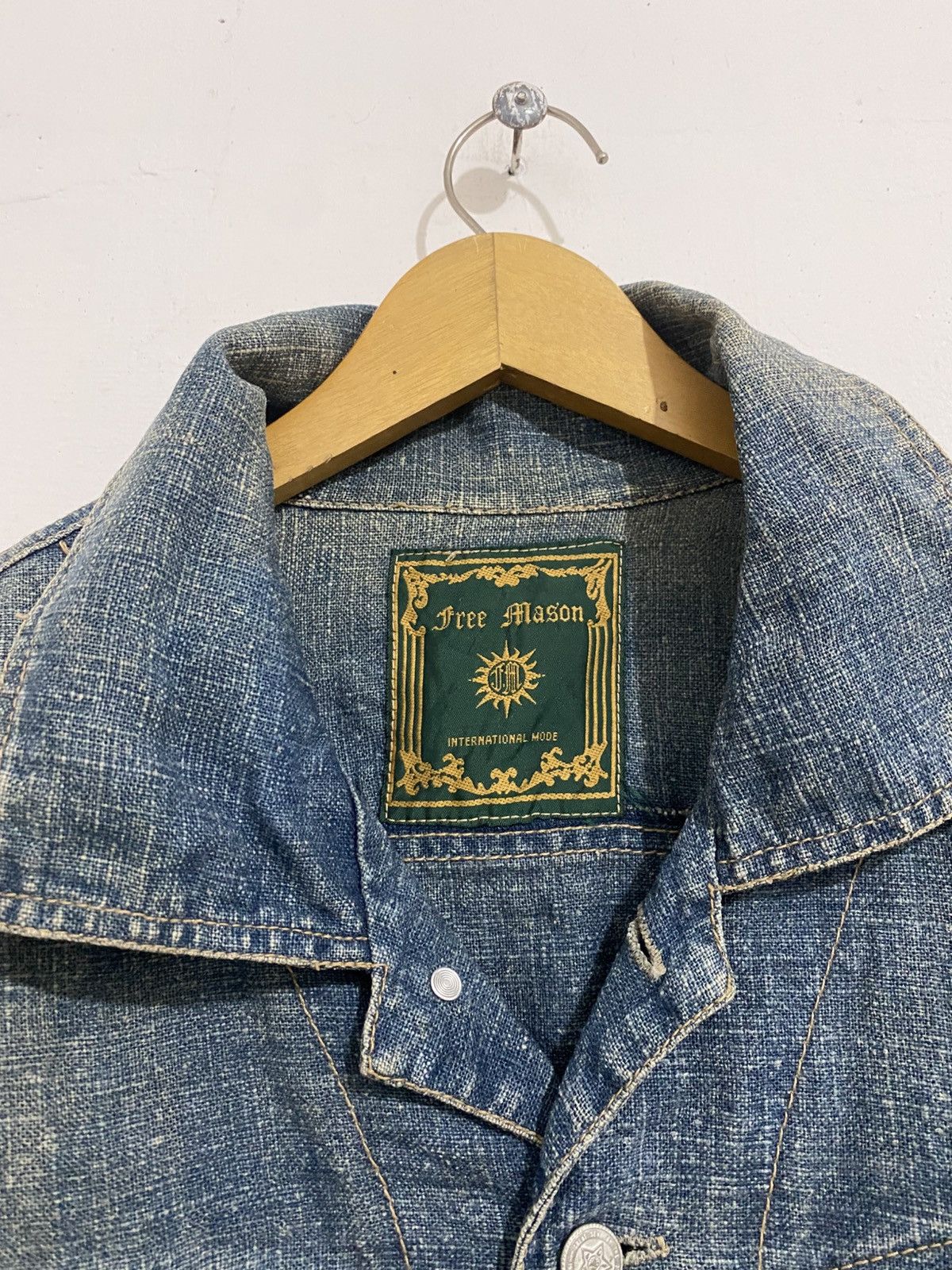 If Six Was Nine × KMRii × Yasuyuki Ishii 💸BINDINGOFFER💸Freemason Jacket Denim Archived Styled Kmrii Size US M / EU 48-50 / 2 - 6 Thumbnail