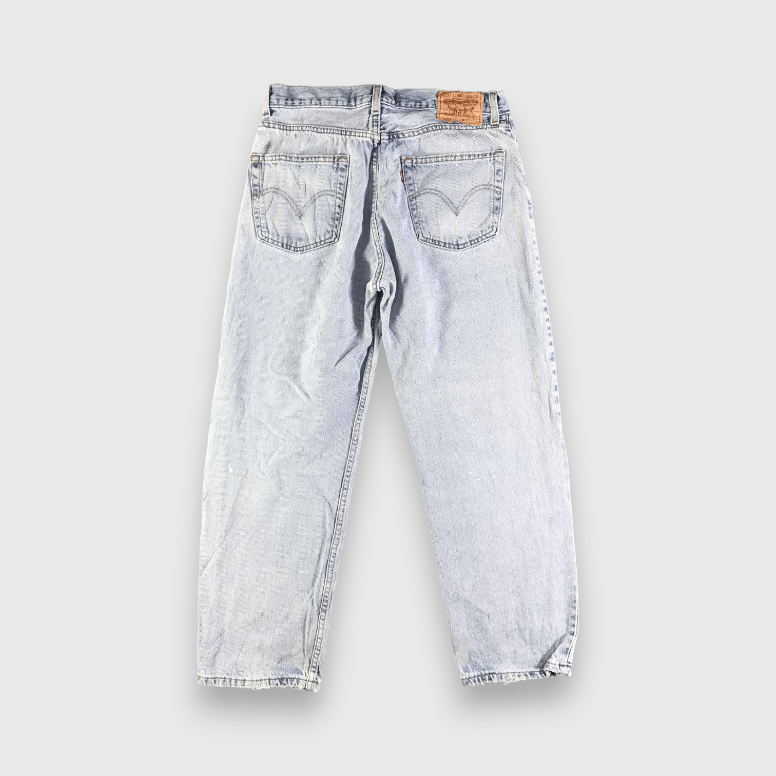 Levi's Vintage Light Wash Levis 550 Jeans-J3190 Size US 33 - 2 Thumbnail