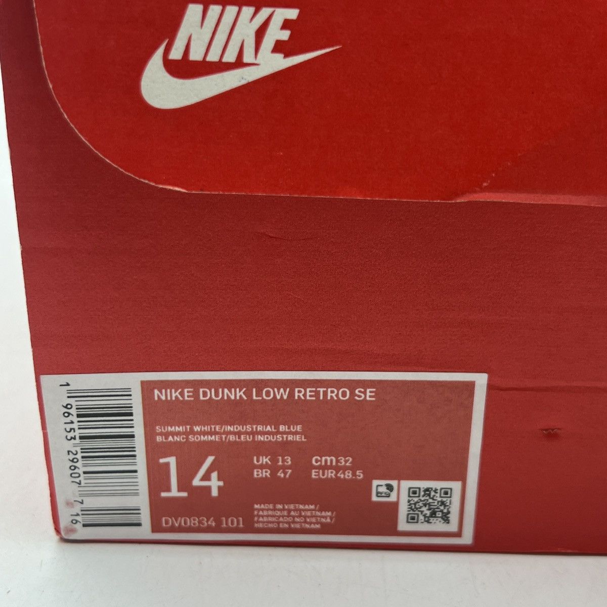 Nike Nike dunk low Sashiko industrial blue Size US 14 / EU 47 - 6 Thumbnail