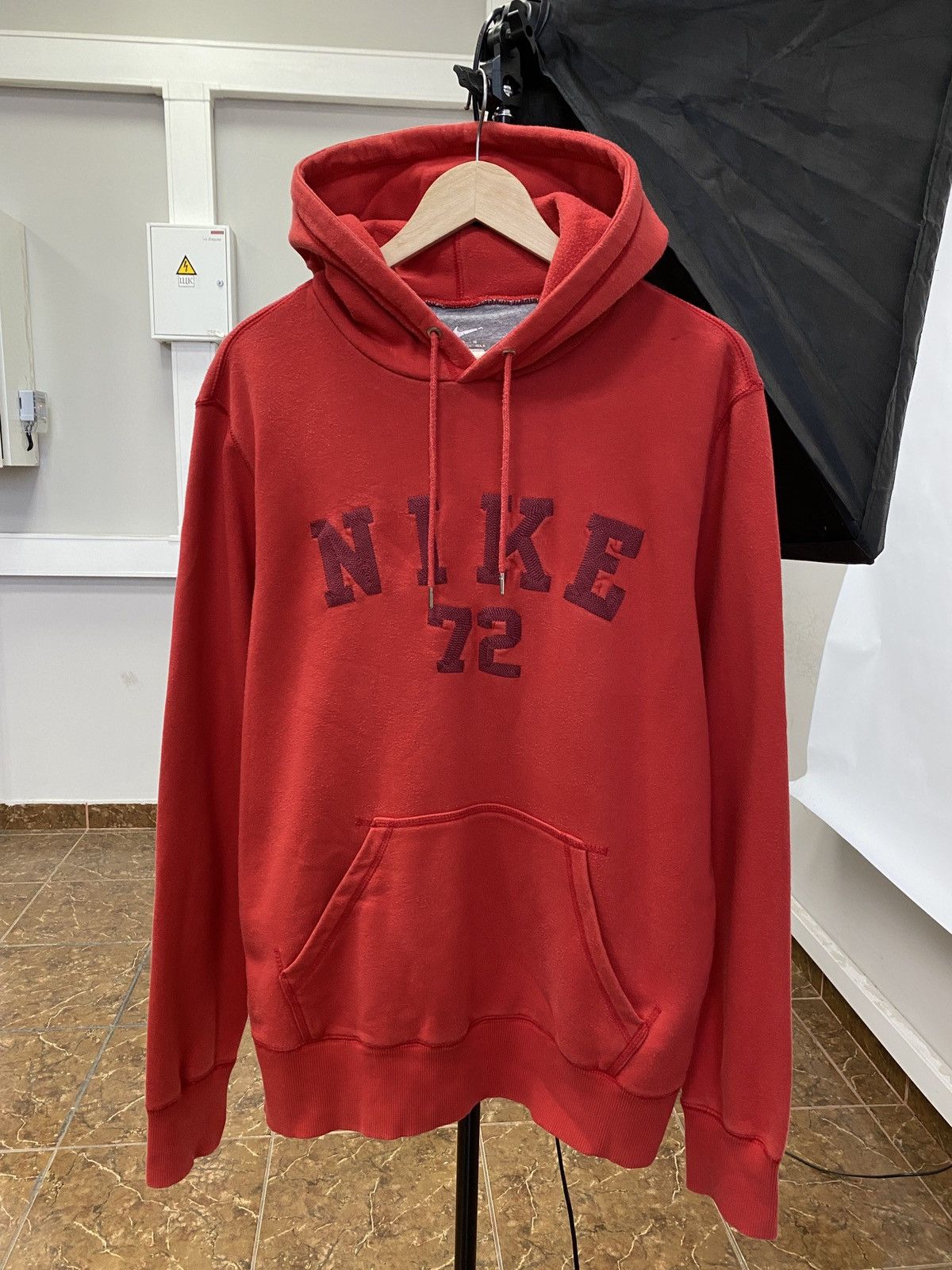Nike 🇺🇸 Vintage 90s Nike Athletic Hoodie Rare Retro Y2K Hype Size US L / EU 52-54 / 3 - 1 Thumbnail