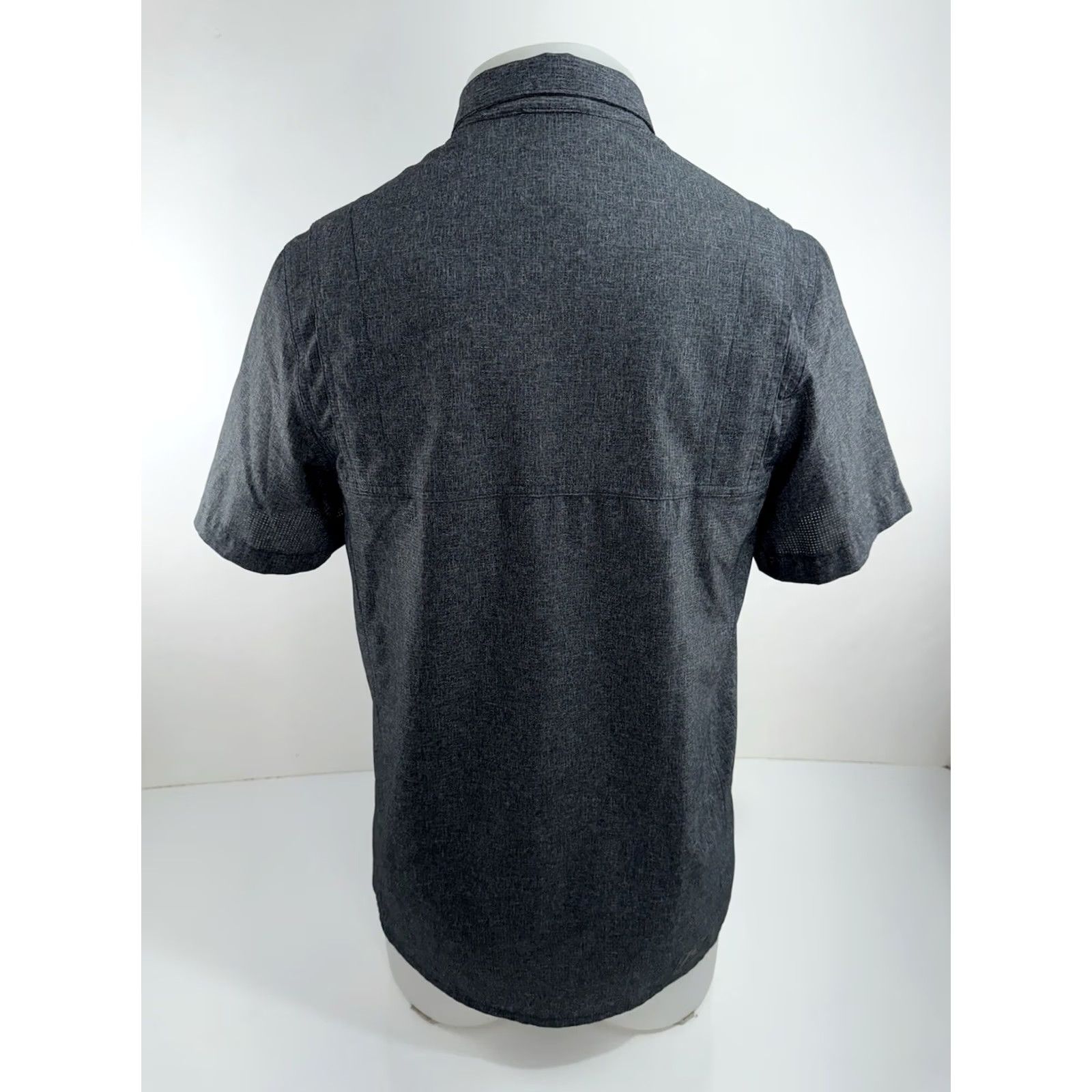 Vintage KLIM Mechanic Mens S Shirt Button-Up Short Sleeve Gray 90s? No, 8 Size US S / EU 44-46 / 1 - 3 Thumbnail