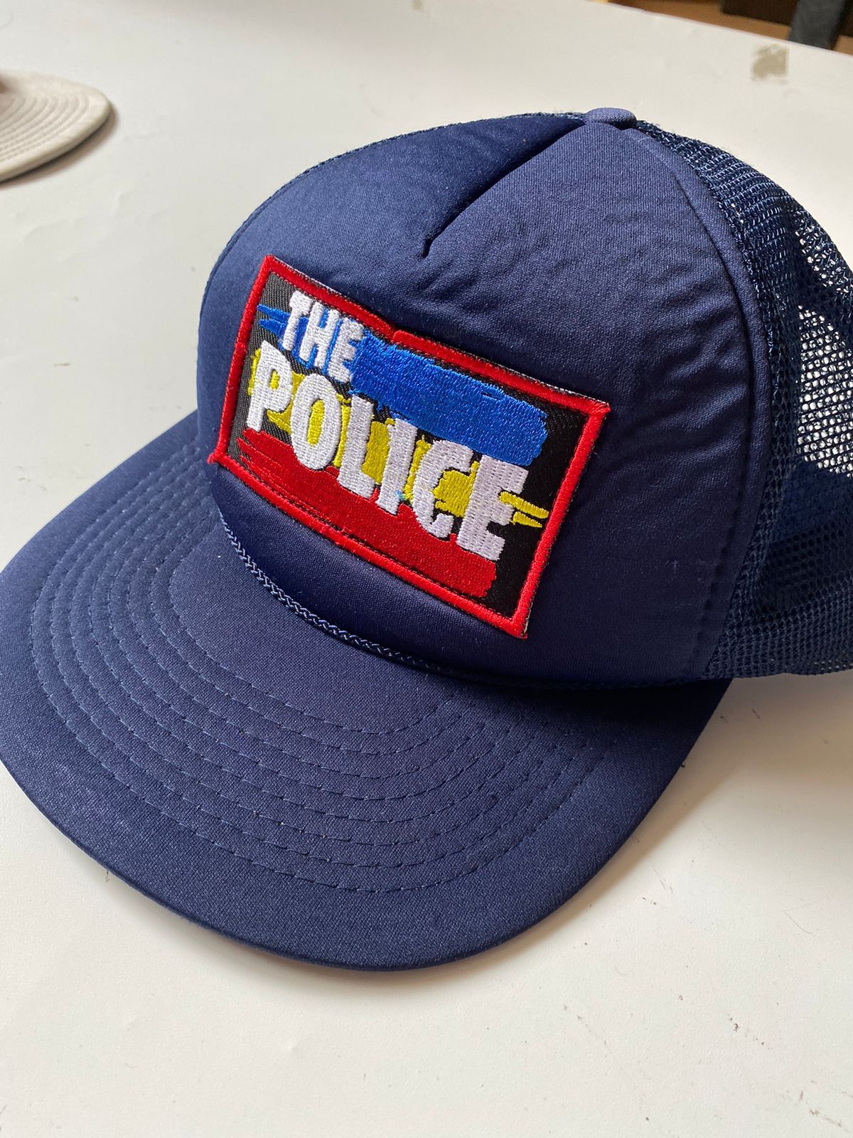 Band Tees × Vintage Trucker Hat The Police Band Size ONE SIZE - 2 Thumbnail