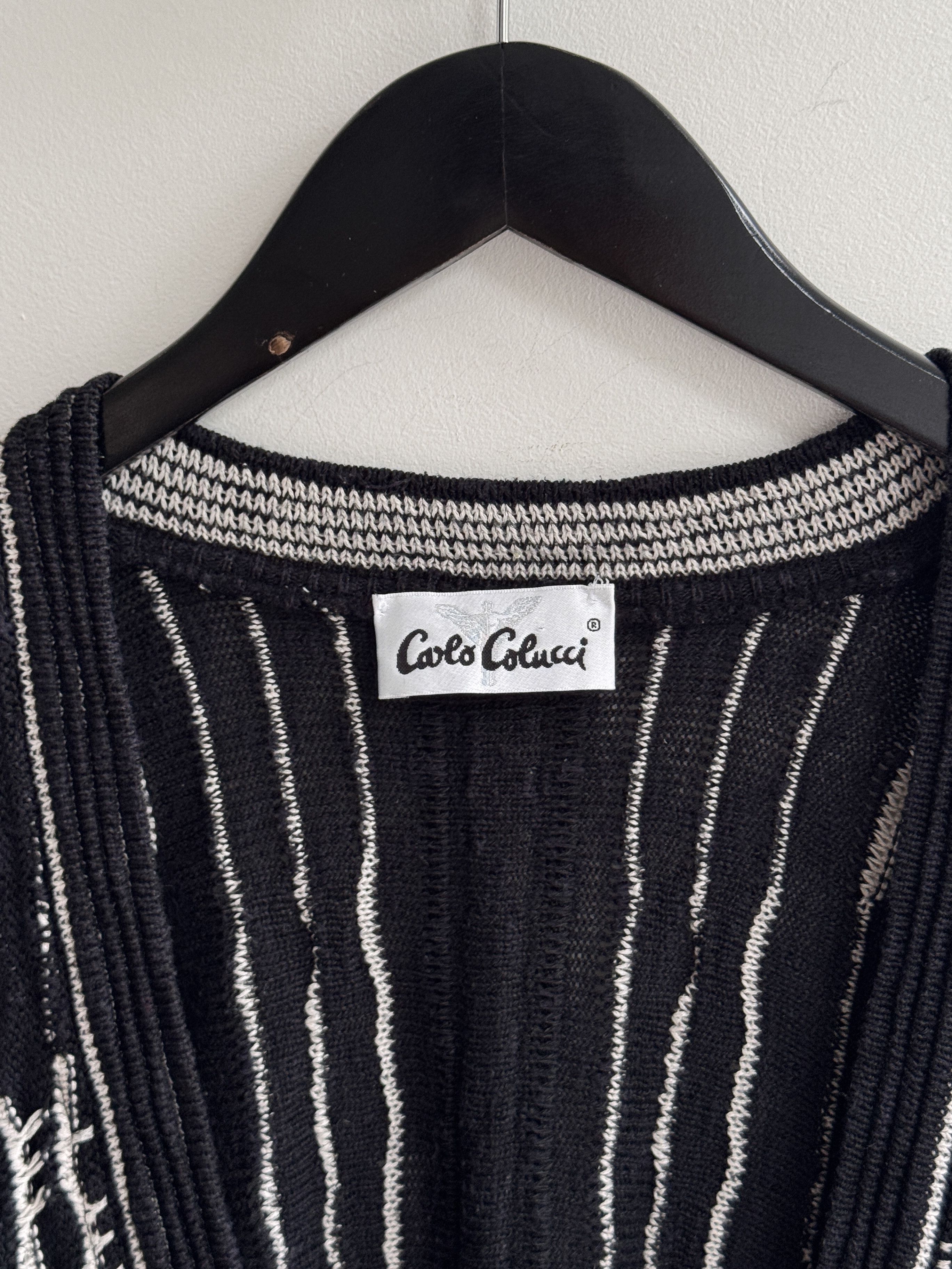 Carlo Colucci Vintage Carlo Colucci Knit Cardigan Sweater Size US XL / EU 56 / 4 - 6 Thumbnail