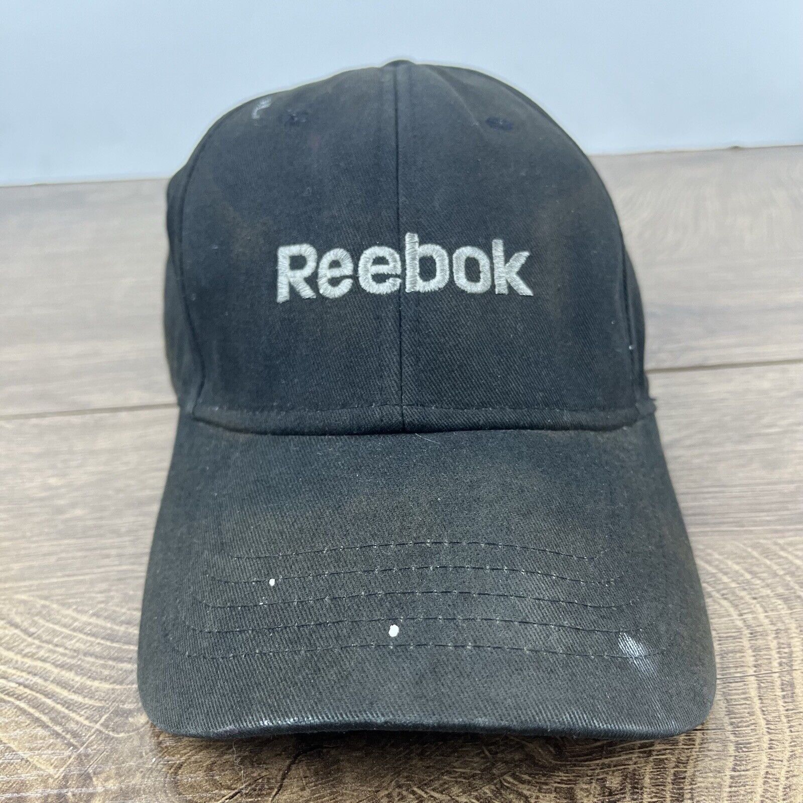 Reebok Reebok Black Baseball Hat Reebok Black Adjustable Hat Black Size ONE SIZE - 3 Thumbnail