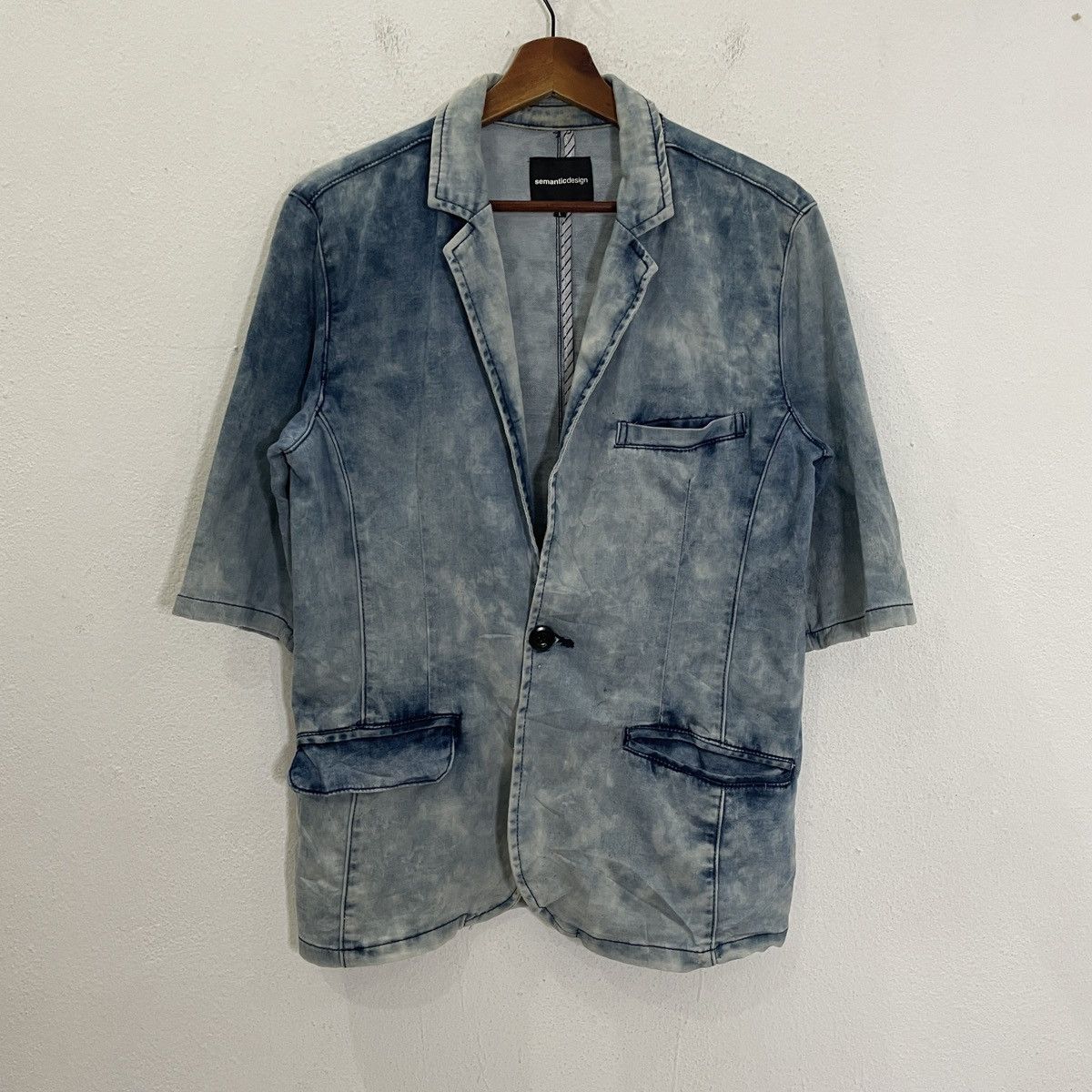semanticdesign Vintage Semantic Design Coat Jacket Size L / US 10 / IT 46 - 1 Thumbnail