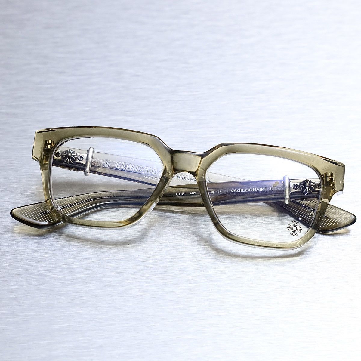 Chrome Hearts CHROME HEARTS VAGILLIONAIRE II GLASSES Size ONE SIZE - 8 Thumbnail
