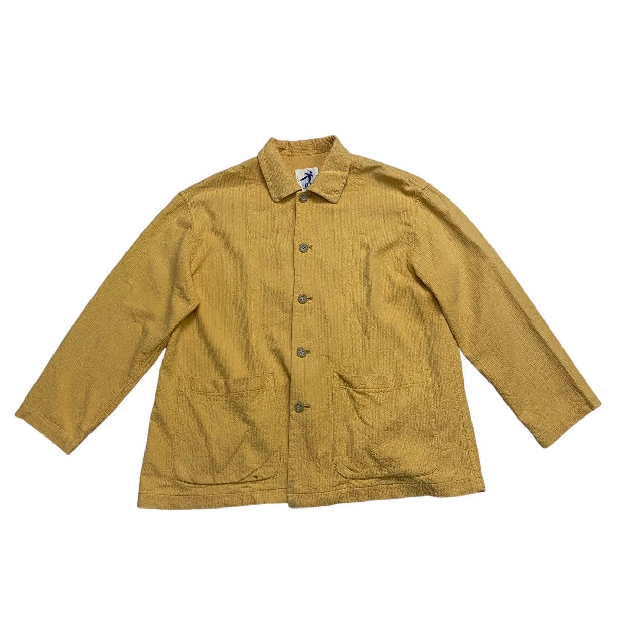 Hai Sporting Gear × Issey Miyake × Japanese Brand Hai Sporting Gear by Issey Miyake Giacca bakers jacket Size US M / EU 48-50 / 2 - 5 Thumbnail