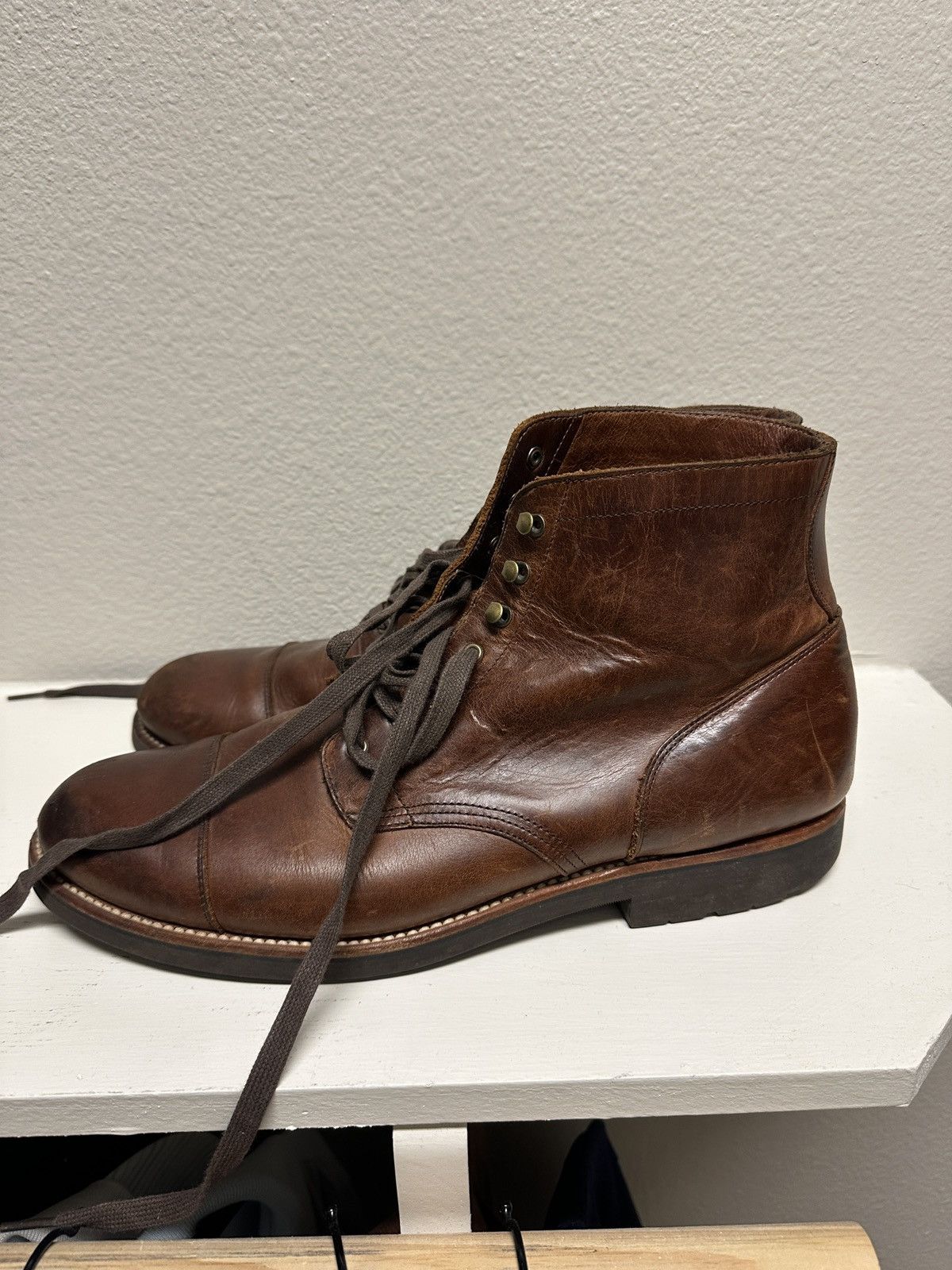 J.Crew J Crew Cap Toe boot size 13 Size US 13 / EU 46 - 2 Thumbnail
