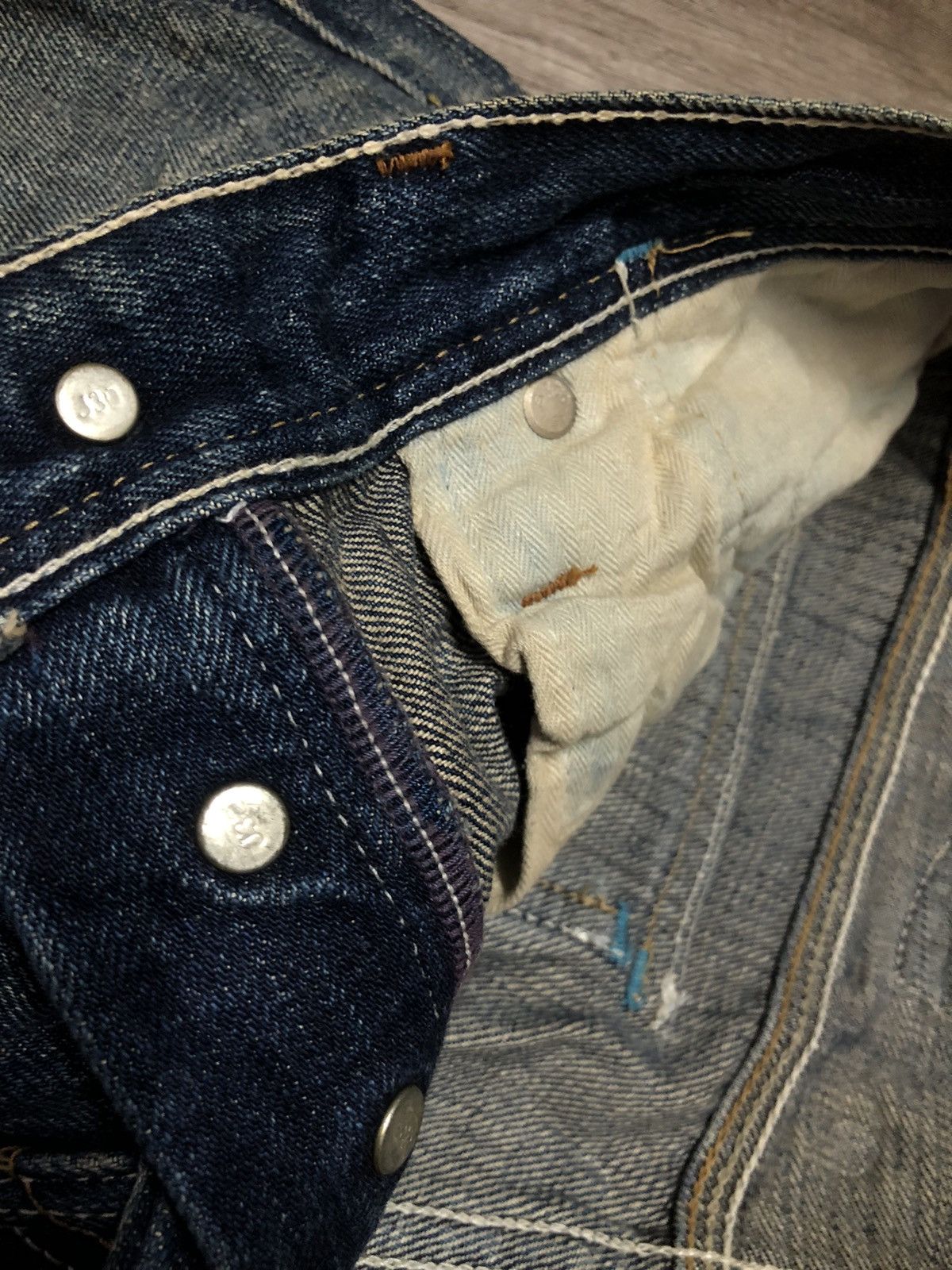 Levi's Vintage Clothing Vintage Levi's Strauss & Co Half Selvedge Jeans (Unisex) Size US 29 - 16 Thumbnail