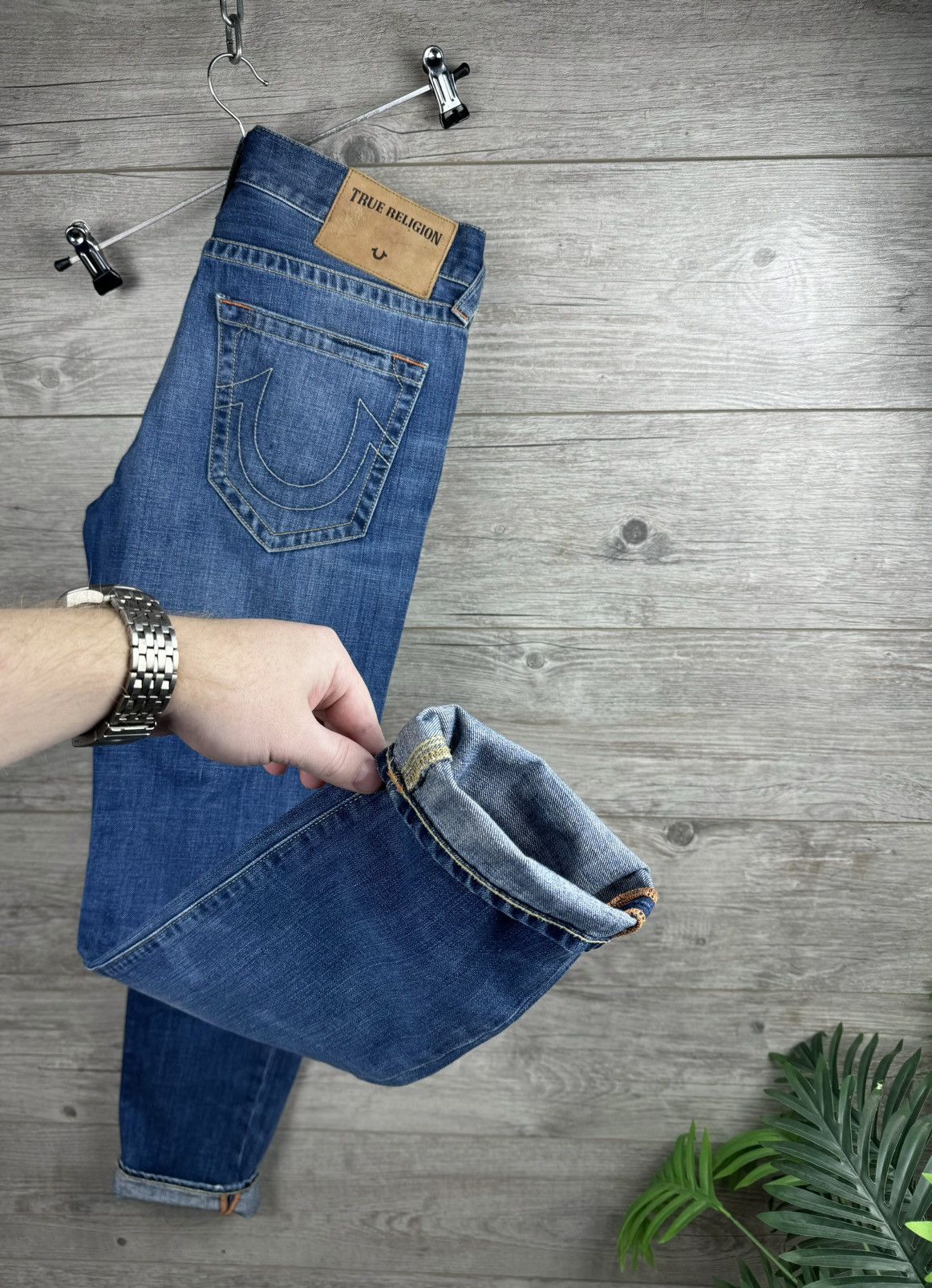 Japanese Brand × True Religion True Religion Jeans Japanese Big Logo Size 31 Size US 31 - 3 Thumbnail