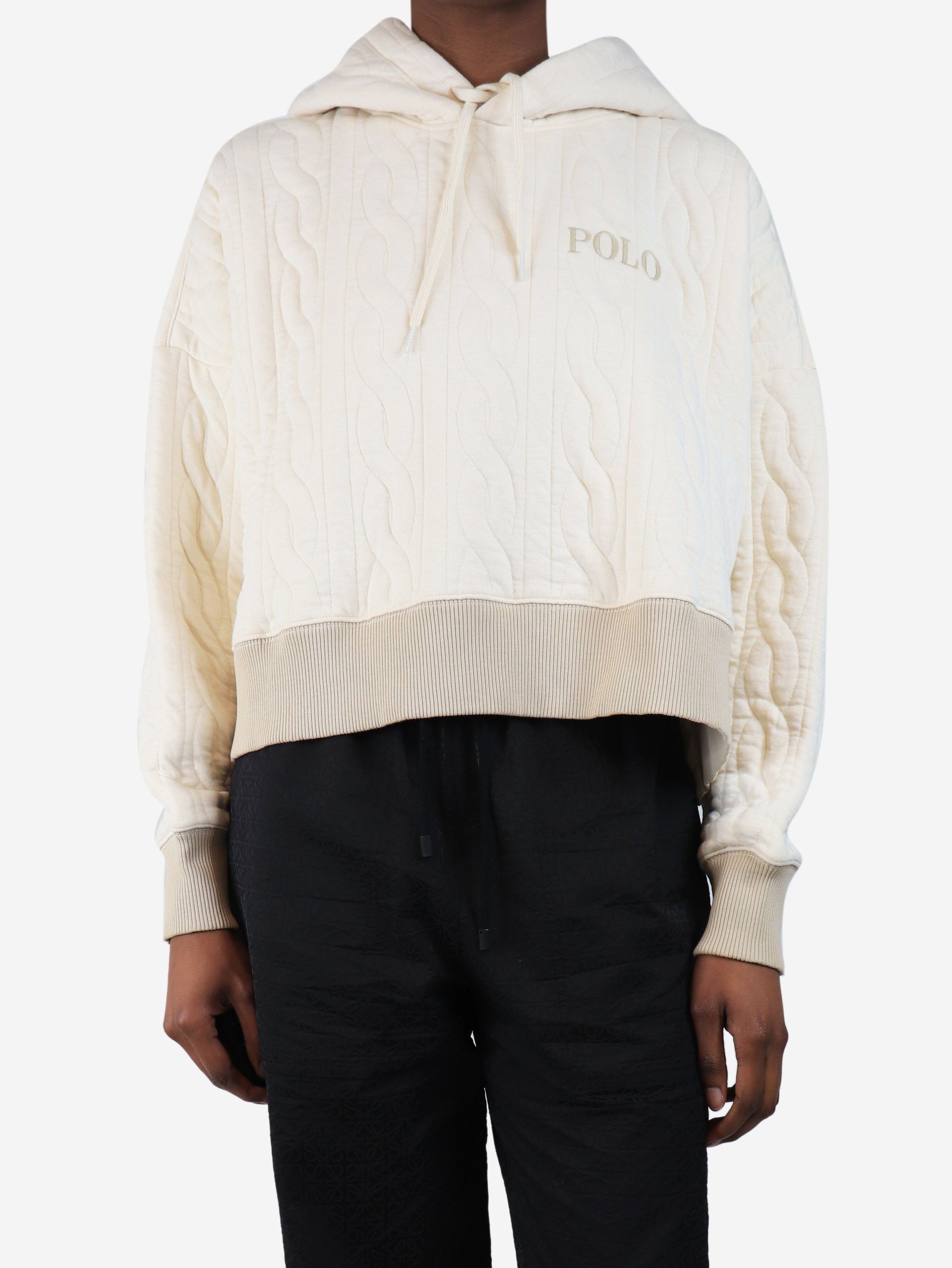 Polo Ralph Lauren Cream Polo hoody - XS Size XS / US 0-2 / IT 36-38 - 1 Thumbnail