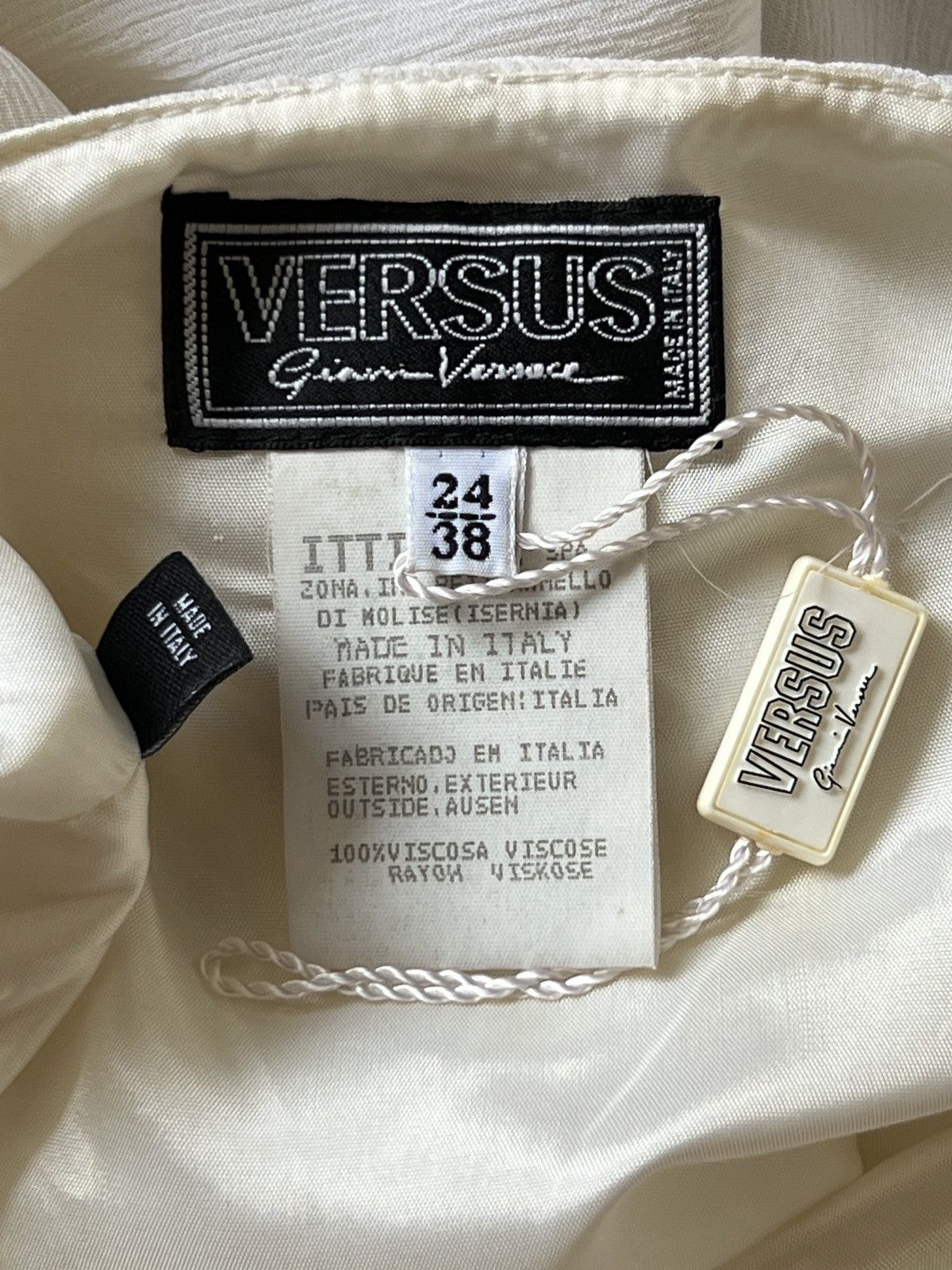 Versus Versace Versus by Versace chiffon skirt Size 26" / US 2 / IT 38 - 3 Thumbnail