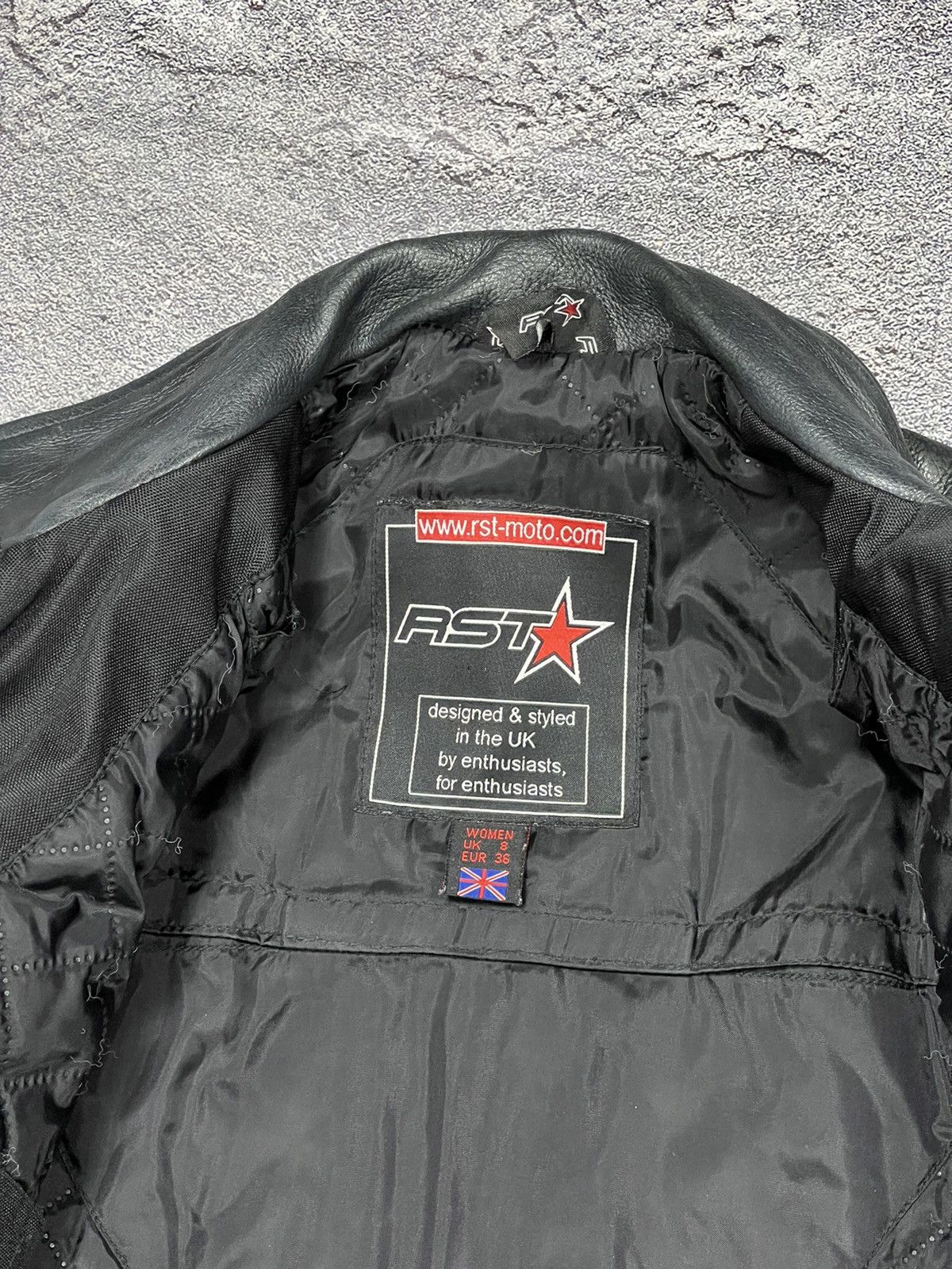 Fox Racing RST Moto vintage leather jacket Size S / US 4 / IT 40 - 7 Thumbnail