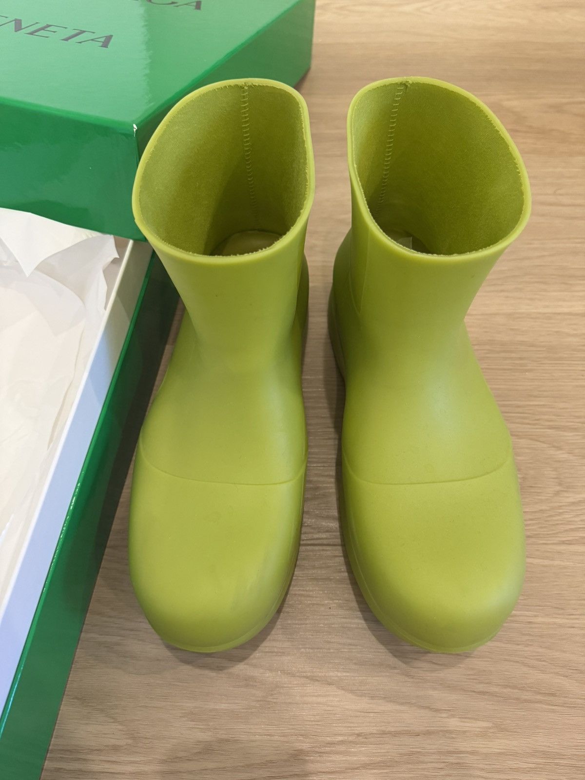 Bottega Veneta Bottega Veneta Puddle Boot Kiwi Size US 8 / EU 41 - 5 Thumbnail