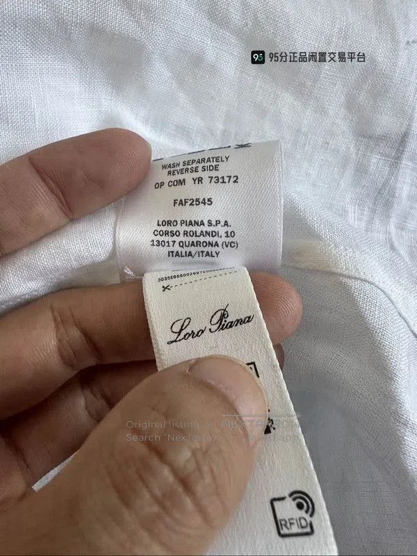 Loro Piana Loro Piana SS23 Men's Solid Chest Pocket Long. Size US L / EU 52-54 / 3 - 1 Thumbnail