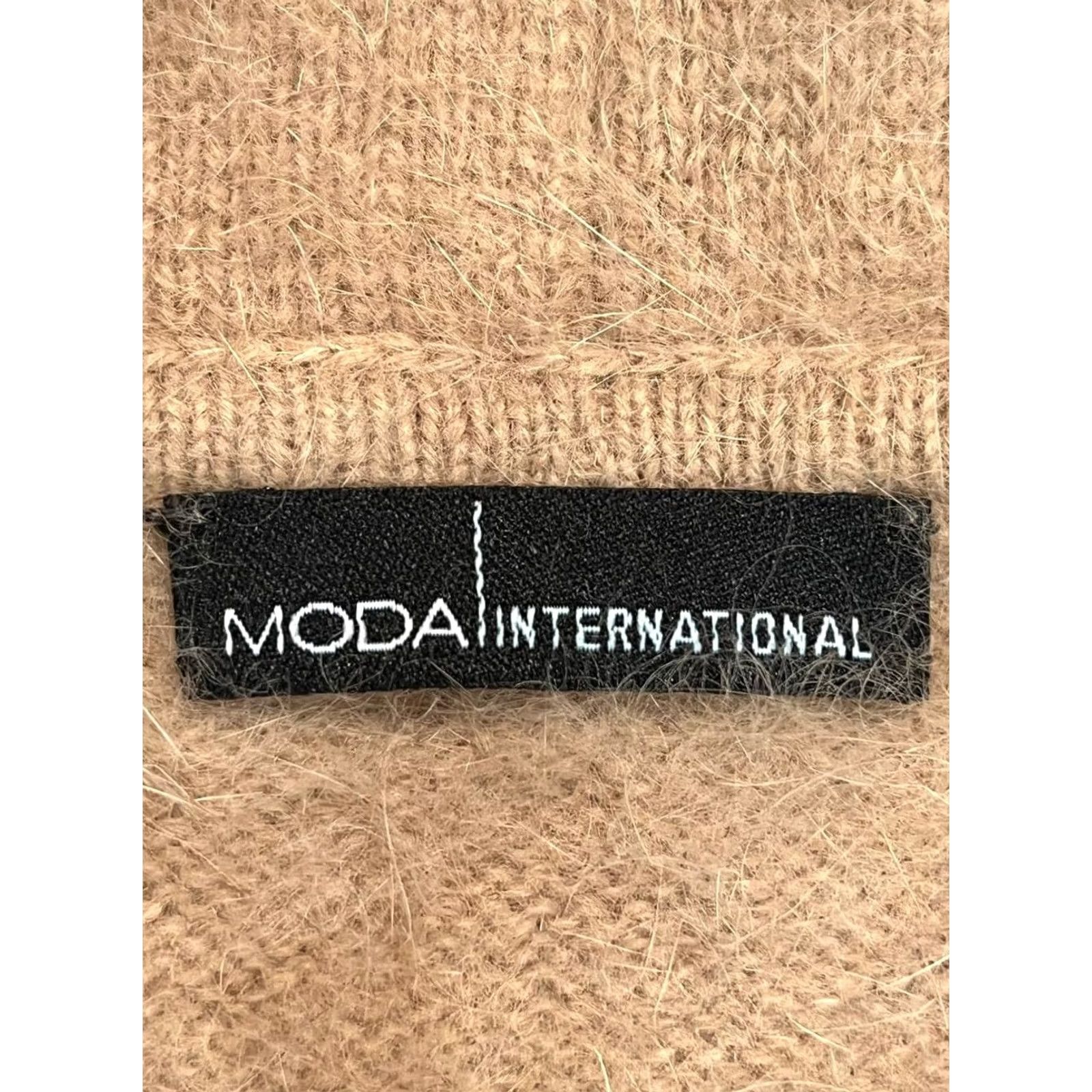 Vintage VINTAGE Moda International Cardigan Sweater Angora Hair Blend Womens XS Beige Beig e Cardigan Size XS / US 0-2 / IT 36-38 - 6 Thumbnail