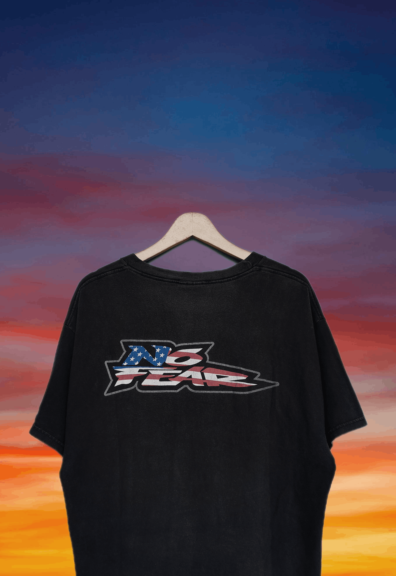 No Fear Streetwear Vintage 90s No Fear Clothing Surf Skate T-Shirt Size US L / EU 52-54 / 3 - 4 Thumbnail