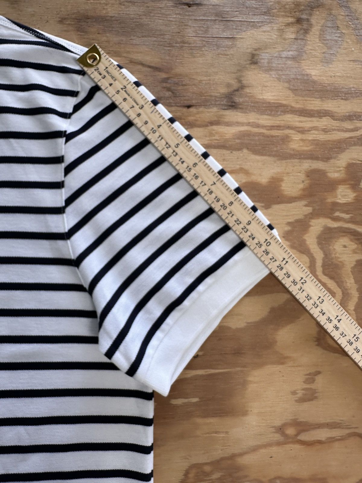 Nautica Nautica white and blue striped polo shirt Size US XXL / EU 58 / 5 - 6 Thumbnail