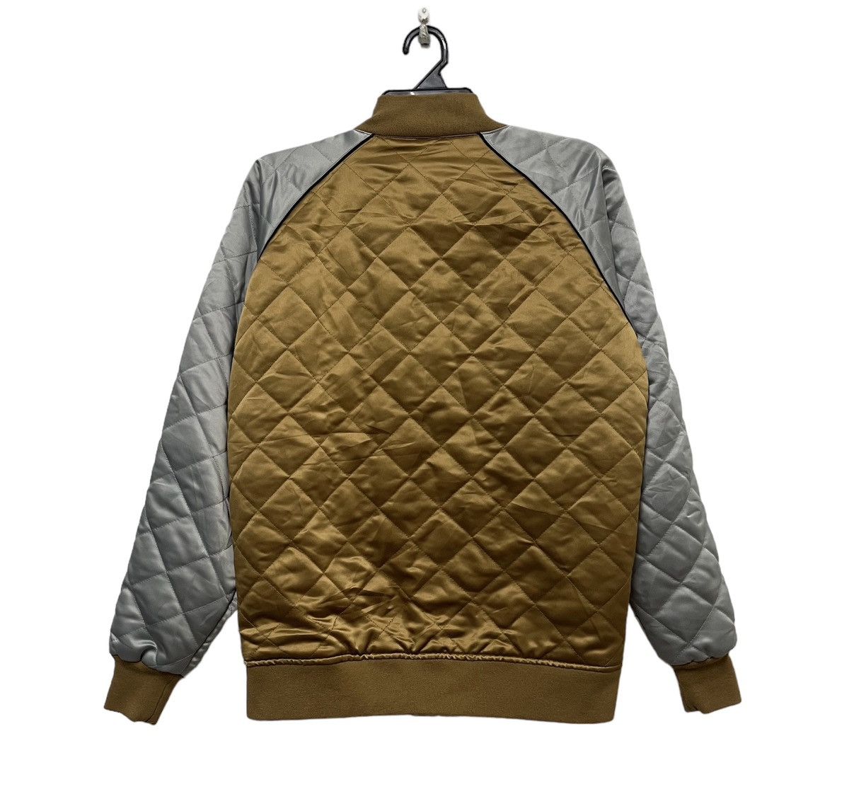 Hang Ten × Japanese Brand Hang ten quilted gold silver bomber jacket Size US M / EU 48-50 / 2 - 2 Thumbnail