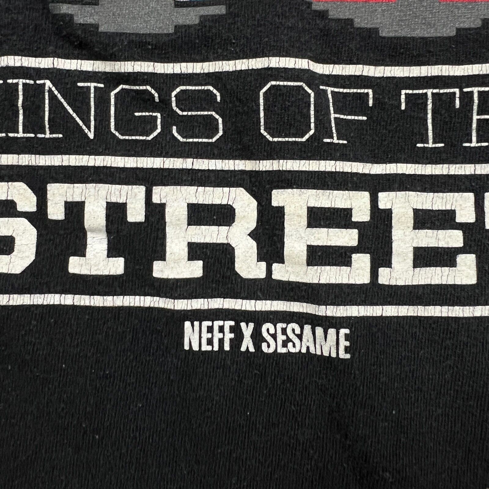 Cartoon Network × NEFF Neff Sesame Street T Shirt Graphic Cartoon Short Sleeve Tee Size US M / EU 48-50 / 2 - 5 Thumbnail