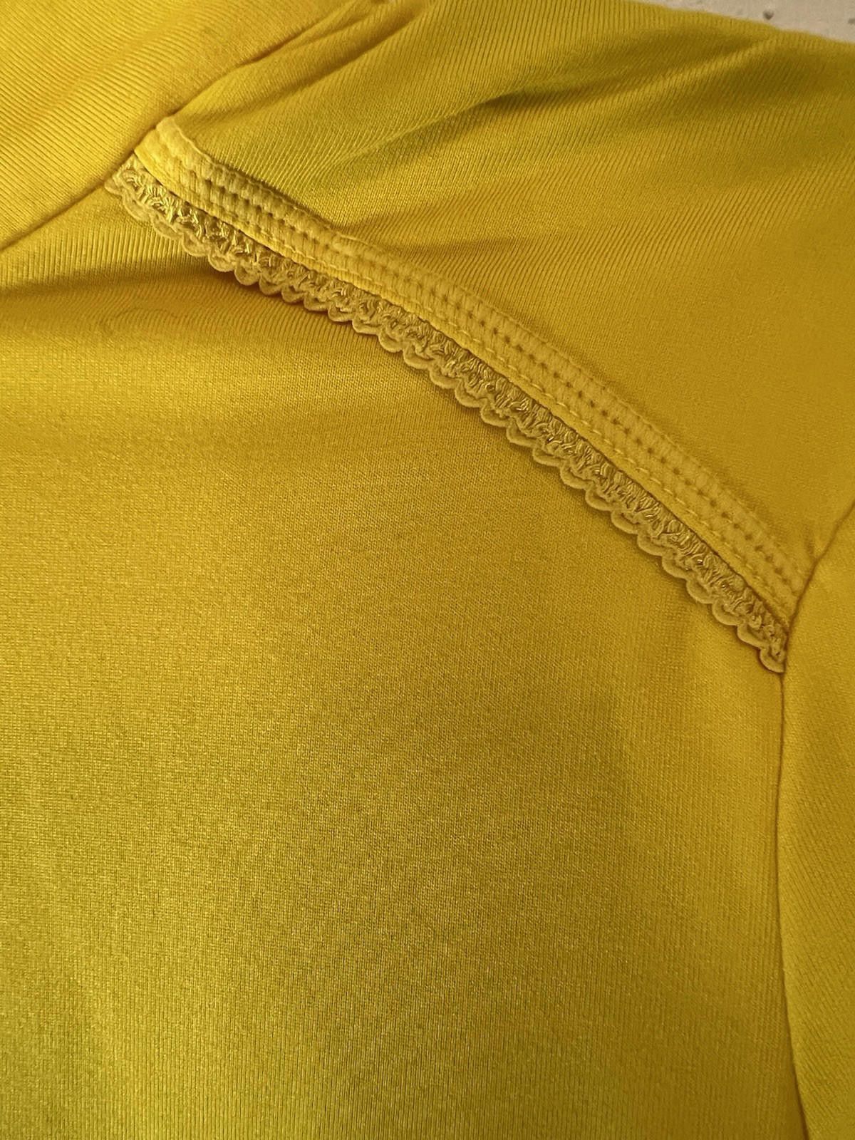 Designer Athleta Tech Half Zip Yellow, Medium Run Workout jacket Size M / US 6-8 / IT 42-44 - 6 Thumbnail