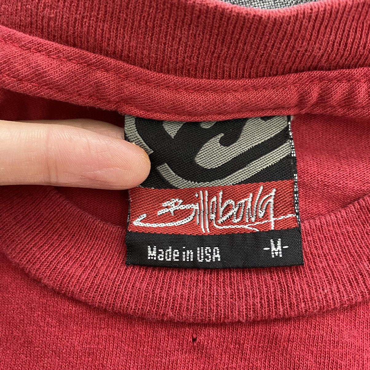 Billabong × Vintage Vintage 90s BILLABONG USA Logo Print Red Short Sleeve Shirt Size US M / EU 48-50 / 2 - 5 Thumbnail