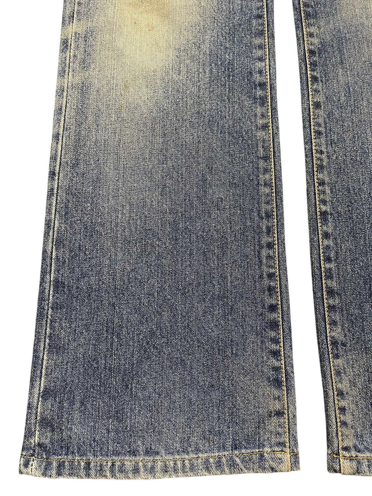 Uniqlo Vintage Japanese Uniqlo Mud Wash Distress Bootcut Jeans Size US 32 / EU 48 - 7 Thumbnail